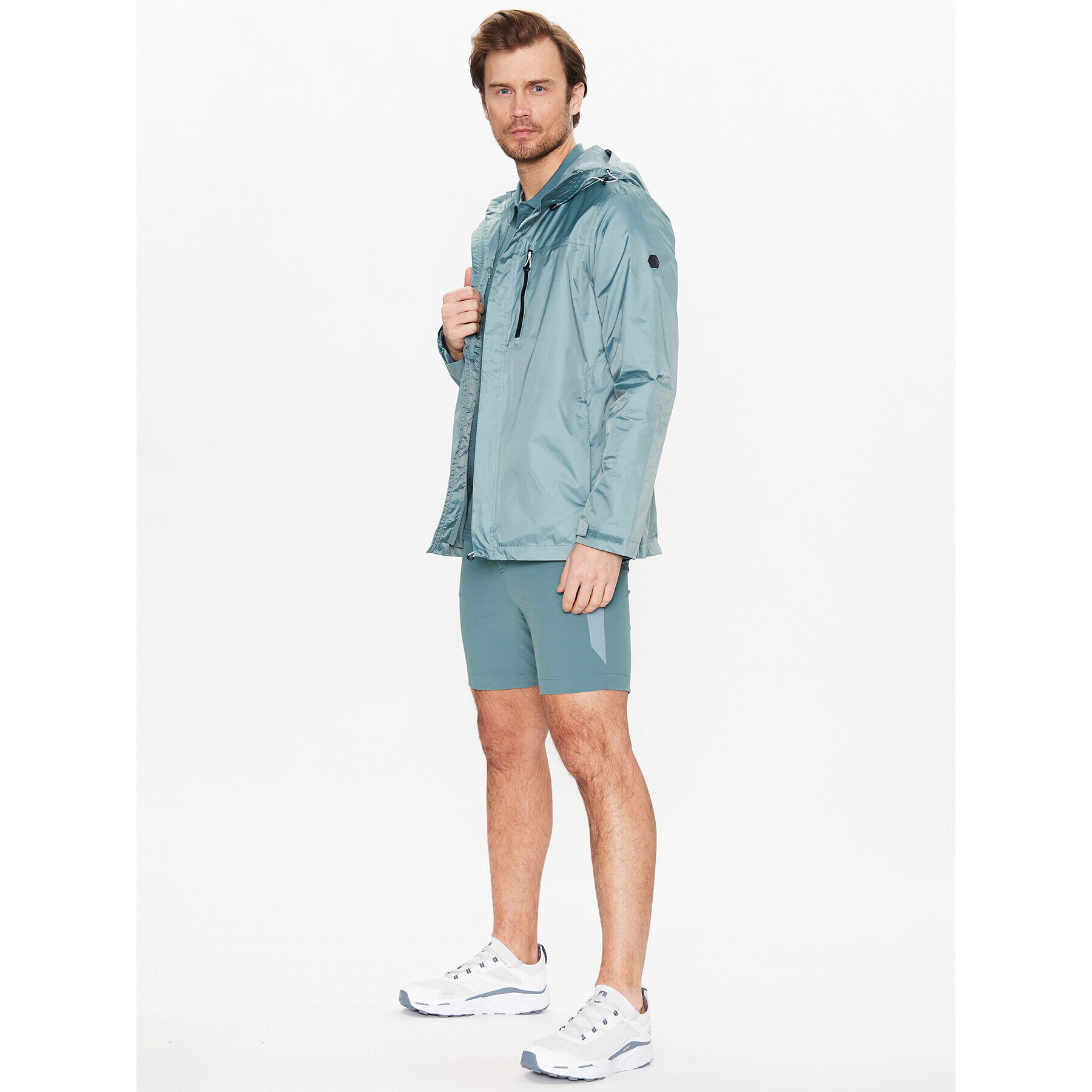 Regatta Яке за дъжд Baslow RMW386 Зелен Regular Fit - Pepit.bg