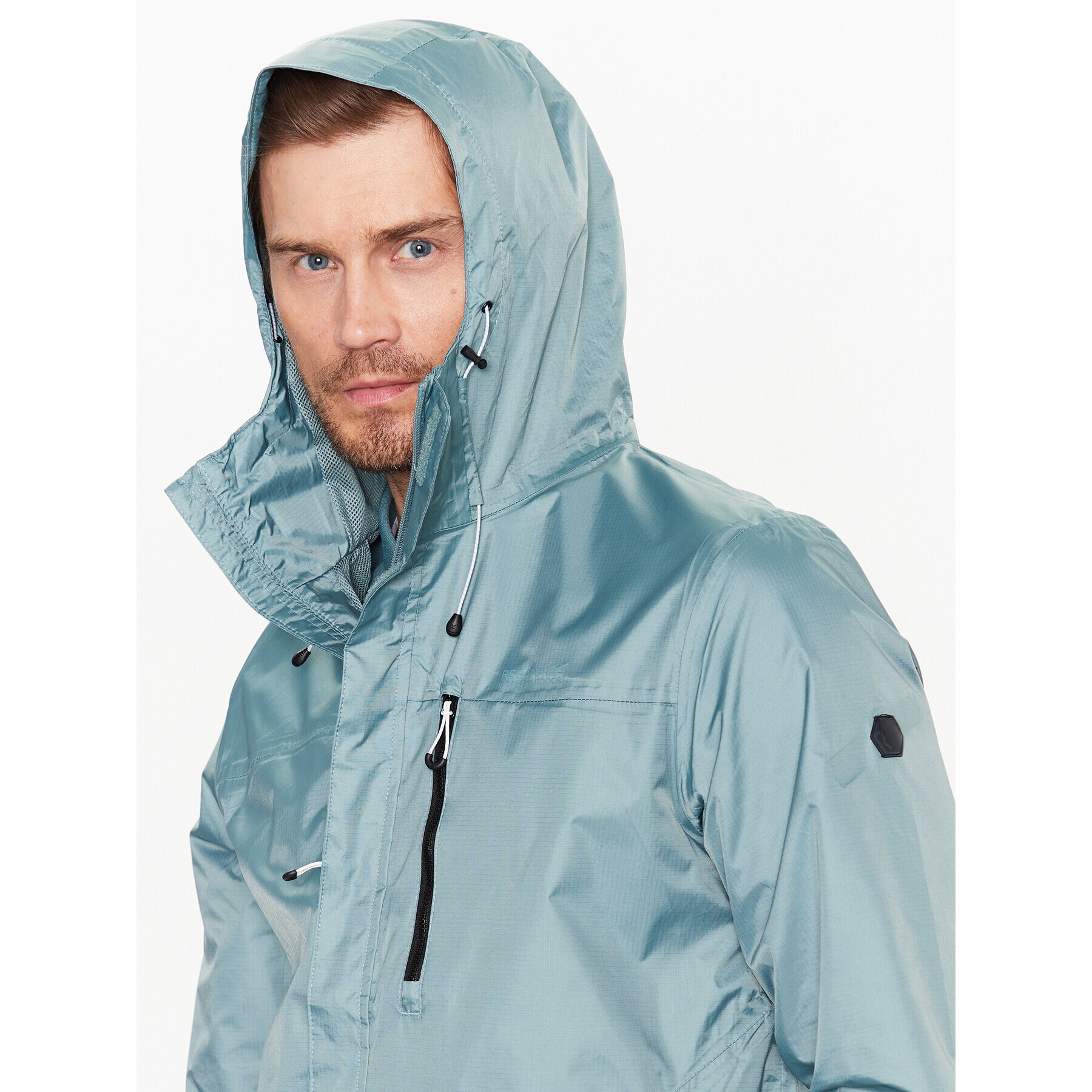 Regatta Яке за дъжд Baslow RMW386 Зелен Regular Fit - Pepit.bg