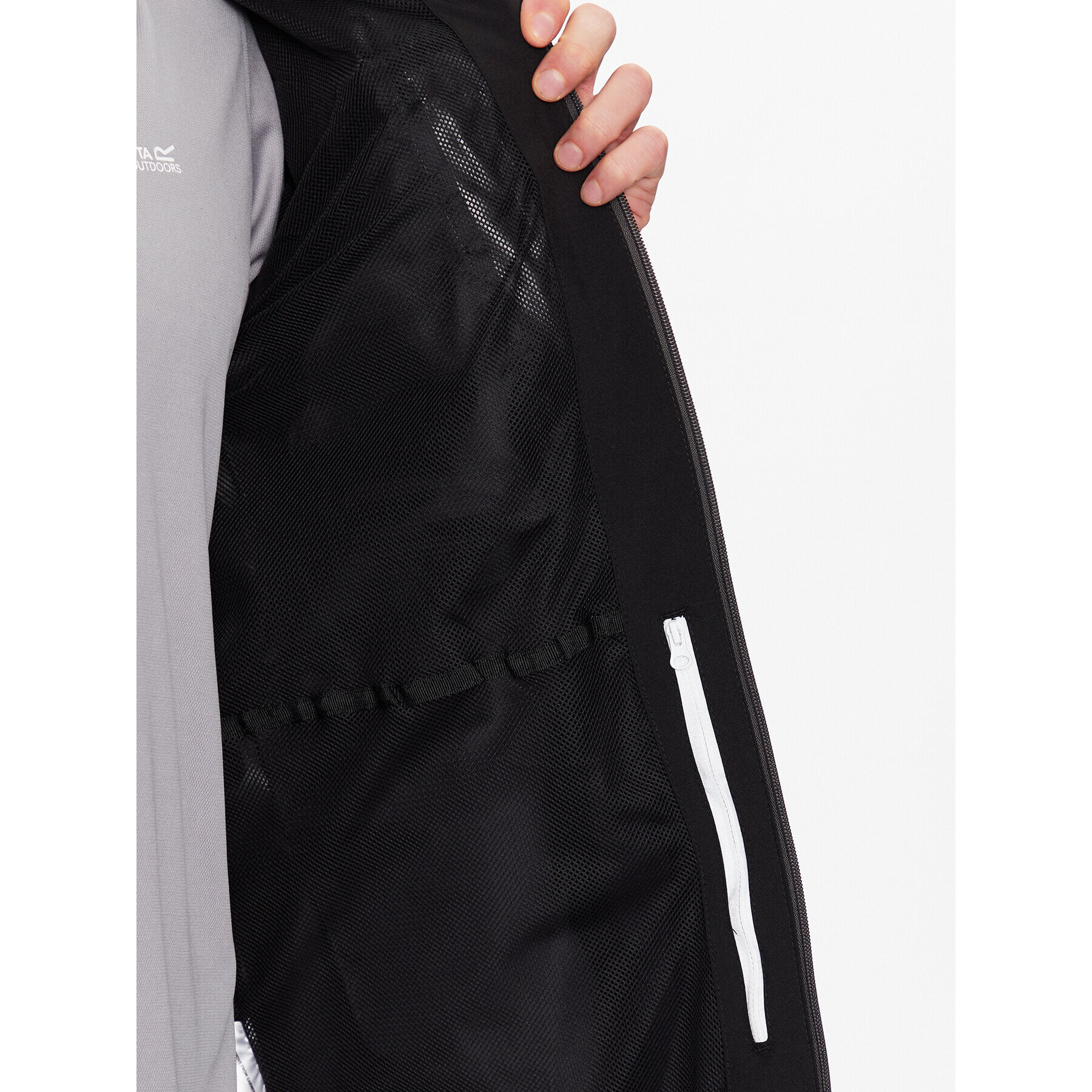 Regatta Яке за дъжд Birchdale RMW279 Черен Regular Fit - Pepit.bg