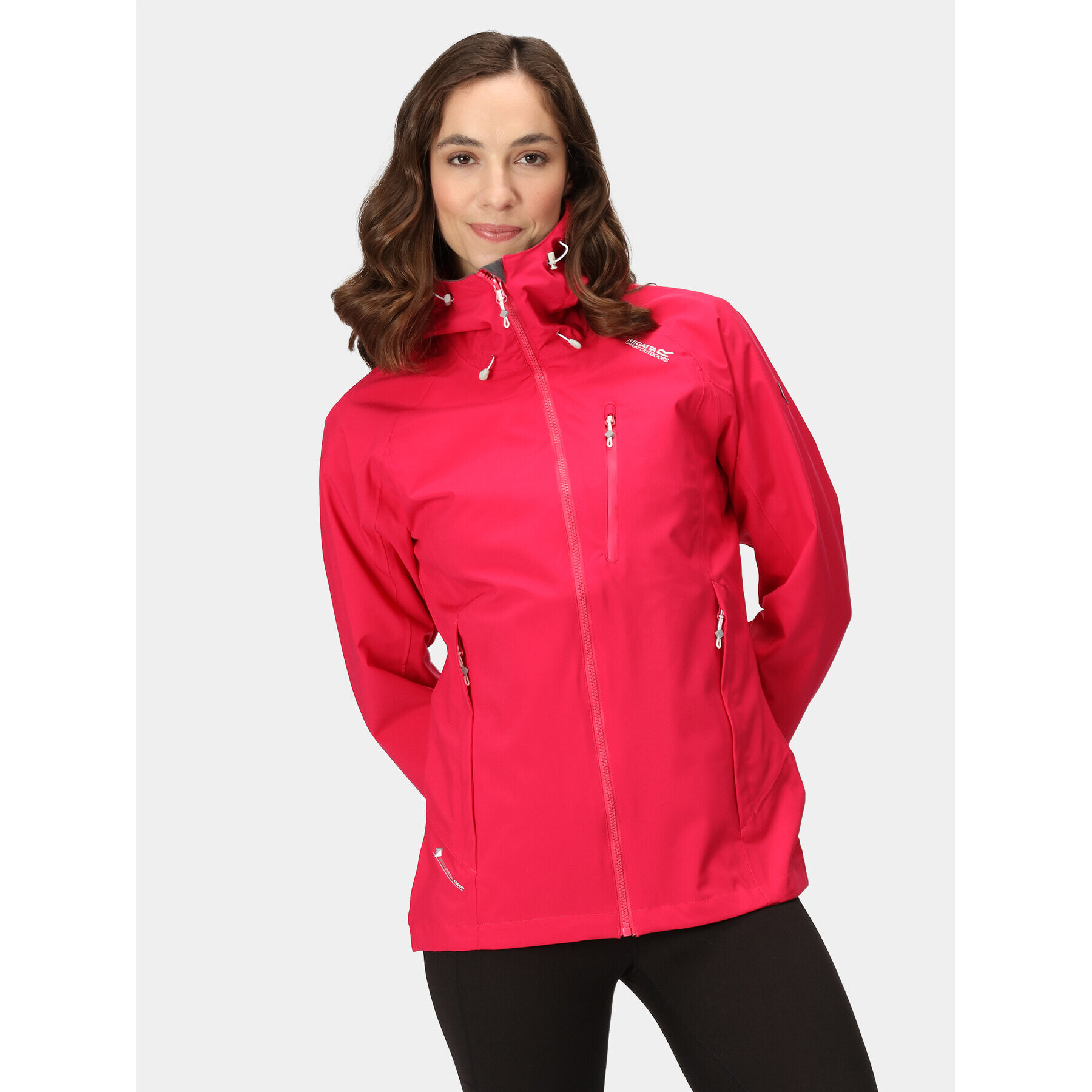 Regatta Яке за дъжд Birchdale RWW300 Розов Regular Fit - Pepit.bg