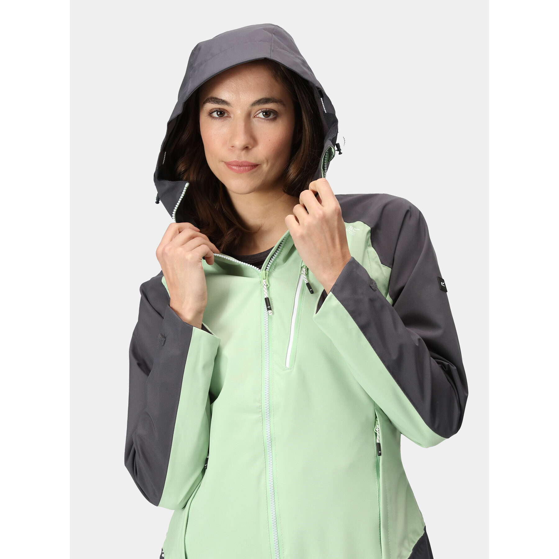 Regatta Яке за дъжд Birchdale RWW300 Зелен Regular Fit - Pepit.bg