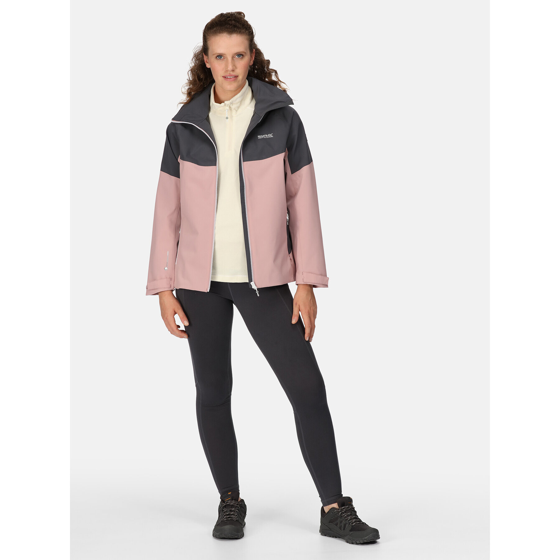Regatta Яке за дъжд Bosfield RWW402 Розов Regular Fit - Pepit.bg
