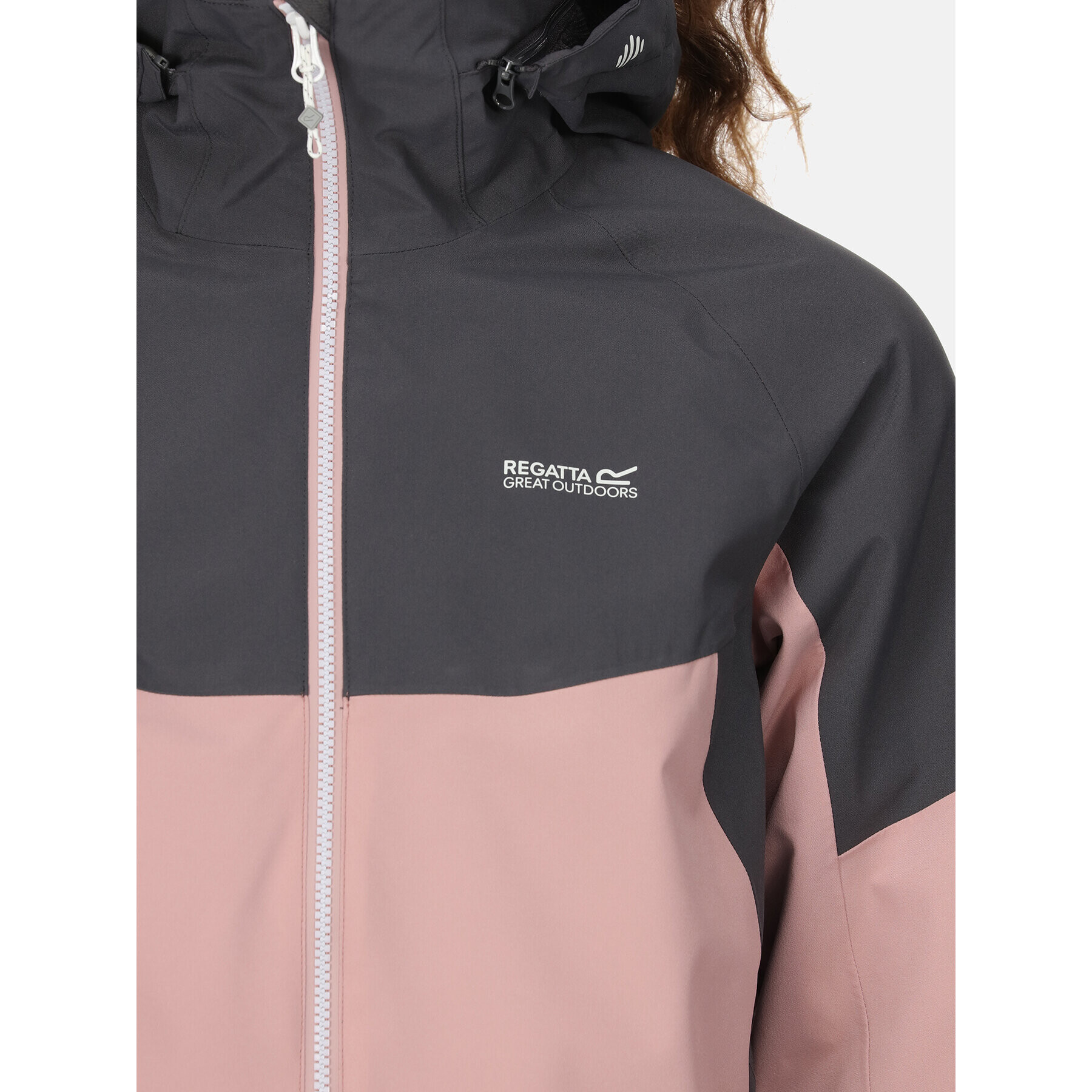 Regatta Яке за дъжд Bosfield RWW402 Розов Regular Fit - Pepit.bg