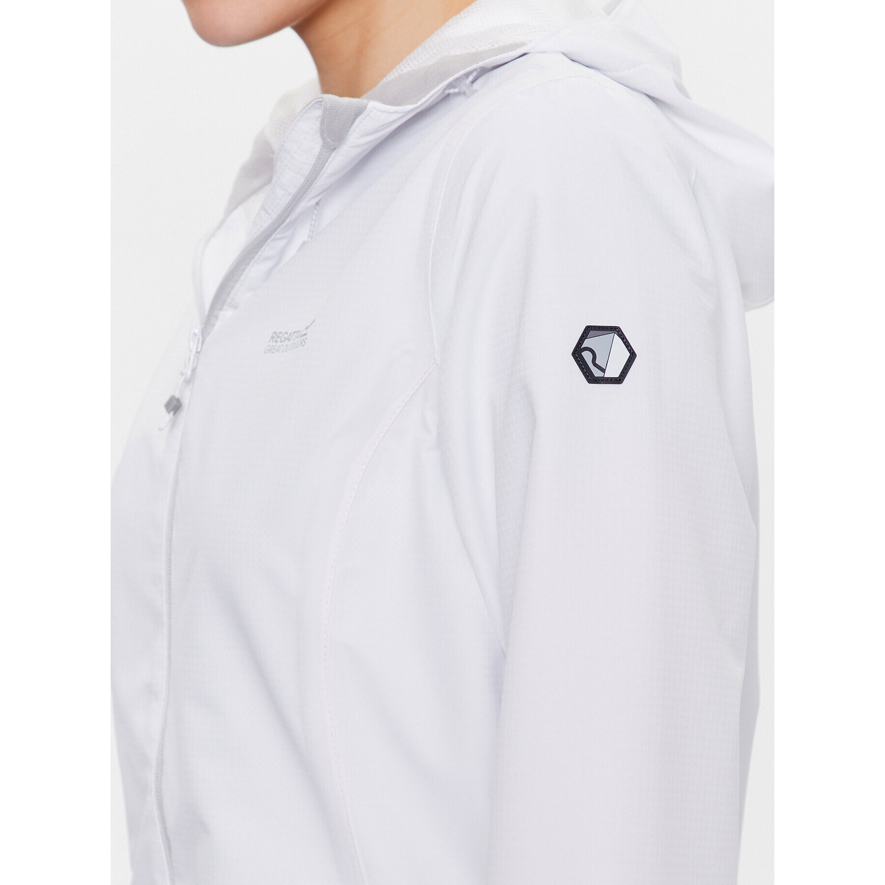Regatta Яке за дъжд Hamara III RWW346 Бял Regular Fit - Pepit.bg