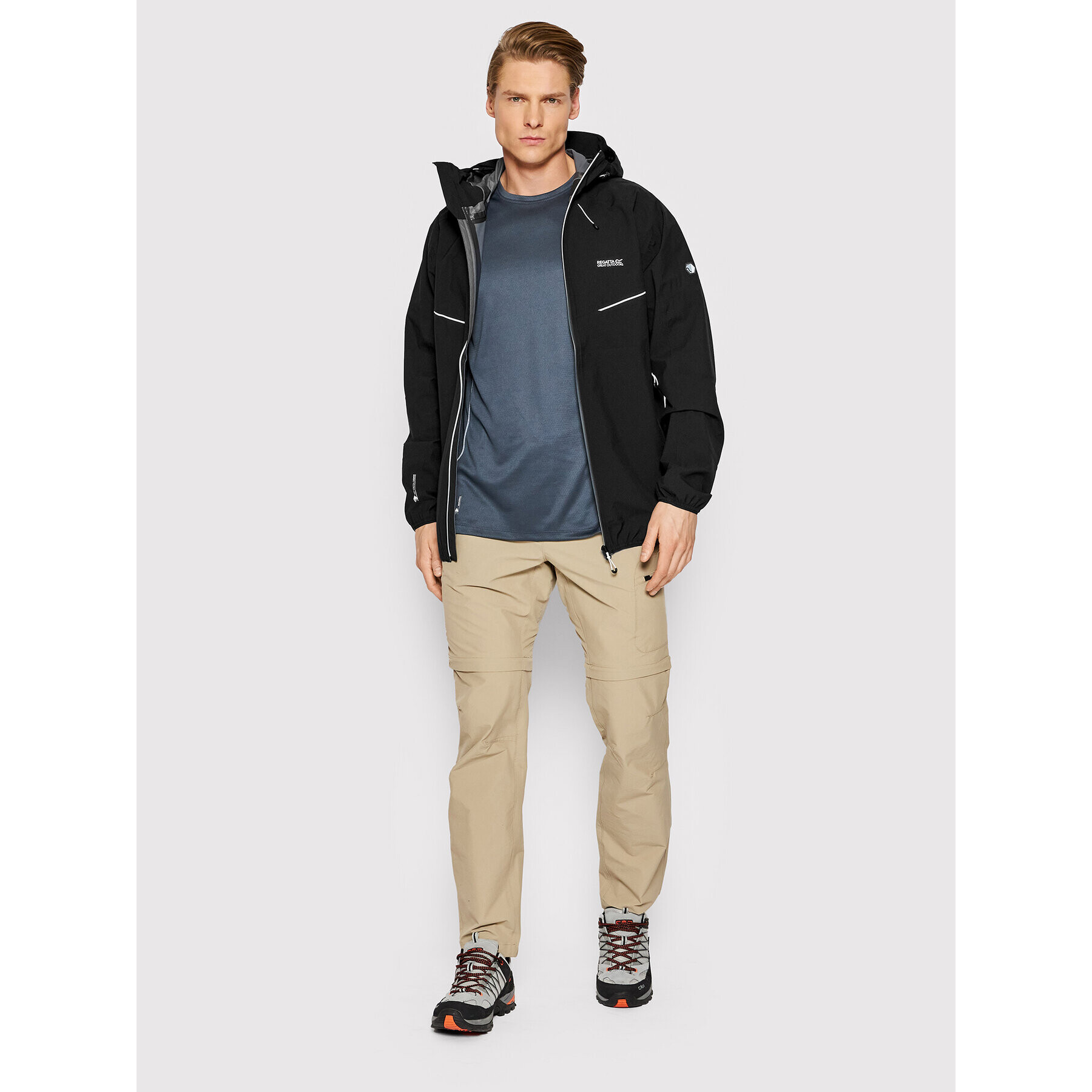 Regatta Яке за дъжд Imber VII RMW355 Черен Regular Fit - Pepit.bg