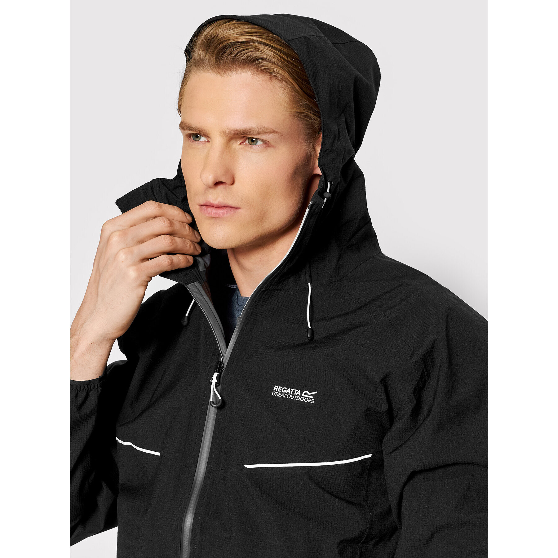 Regatta Яке за дъжд Imber VII RMW355 Черен Regular Fit - Pepit.bg