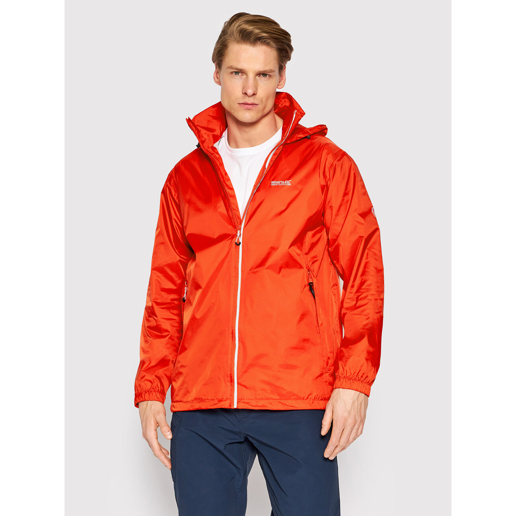 Regatta Яке за дъжд Lyle IV RMW283 Червен Regular Fit - Pepit.bg