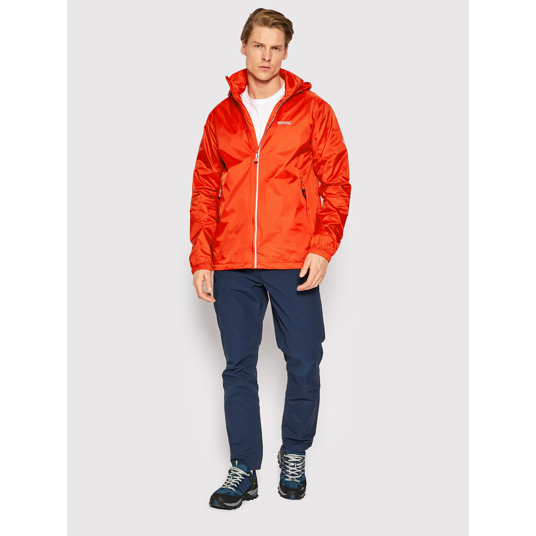 Regatta Яке за дъжд Lyle IV RMW283 Червен Regular Fit - Pepit.bg