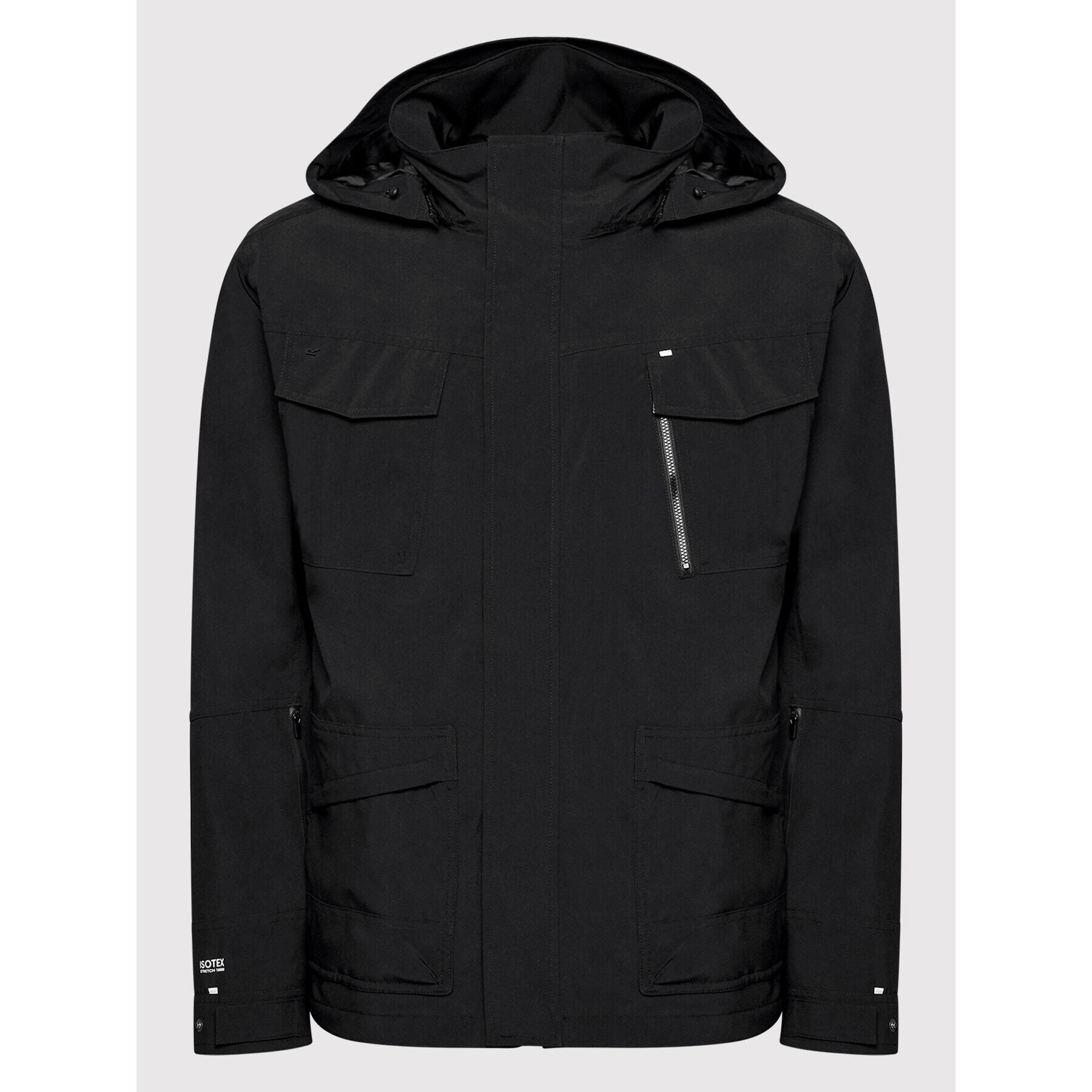 Regatta Яке за дъжд Makai RMW347 Черен Regular Fit - Pepit.bg