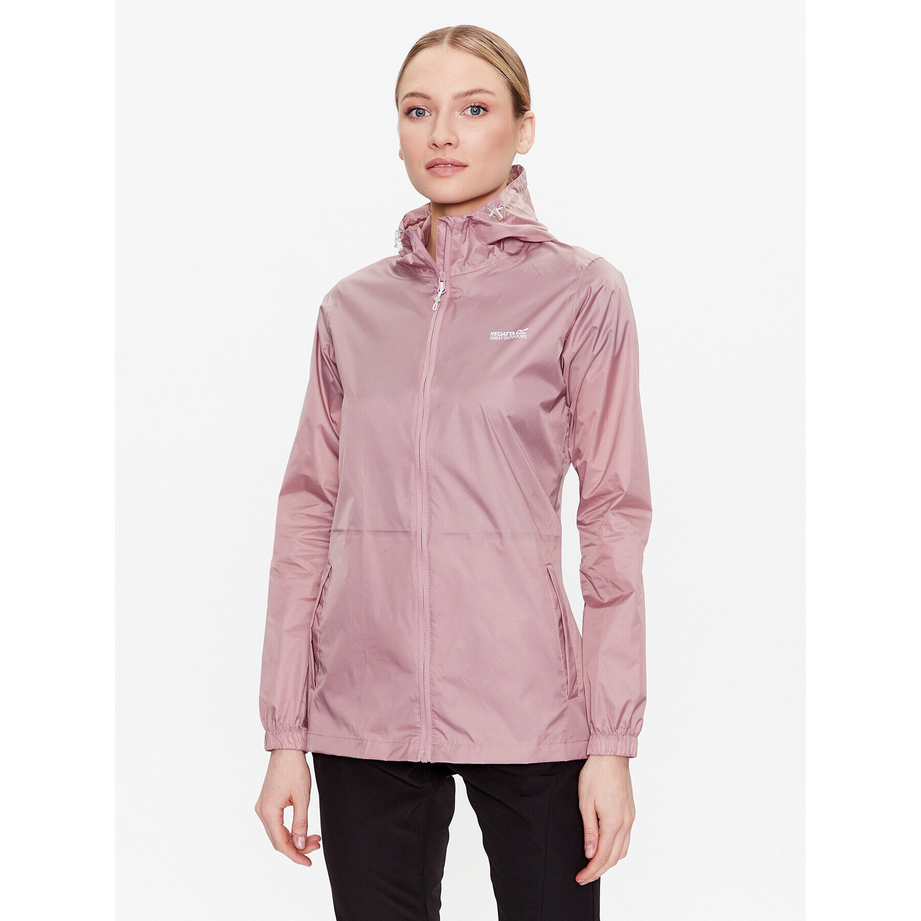 Regatta Яке за дъжд Pack-It III RWW305 Розов Regular Fit - Pepit.bg