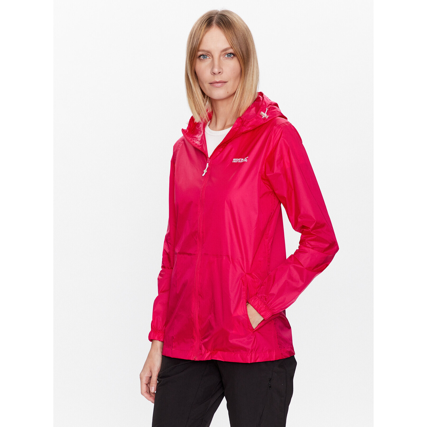 Regatta Яке за дъжд Pack-It III RWW305 Розов Regular Fit - Pepit.bg