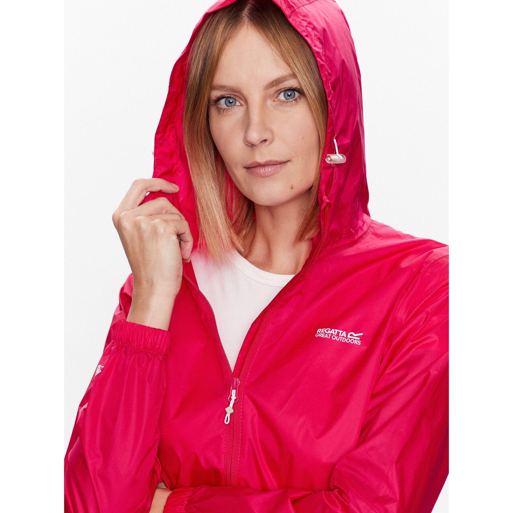 Regatta Яке за дъжд Pack-It III RWW305 Розов Regular Fit - Pepit.bg
