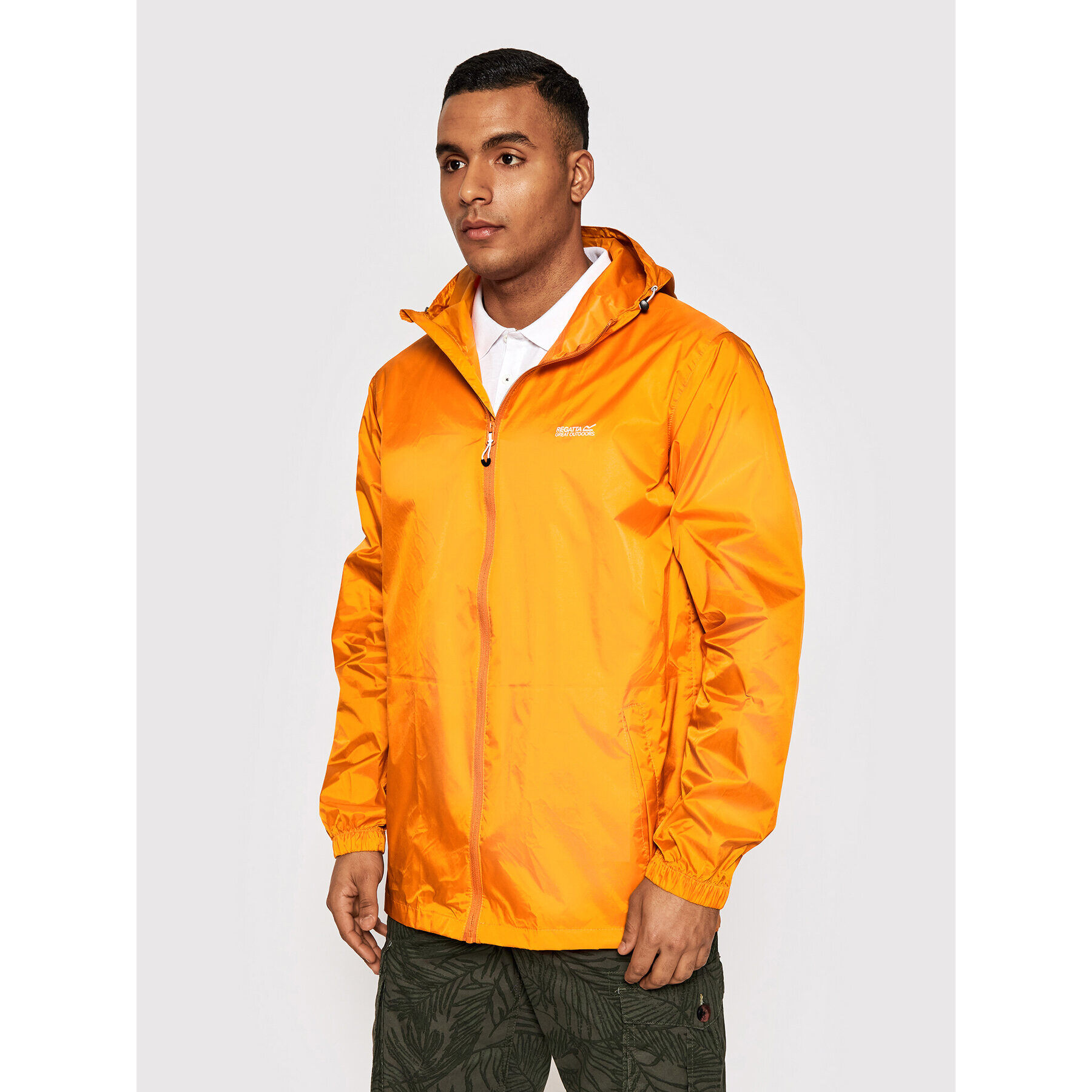 Regatta Яке за дъжд Pack It RMW281 Оранжев Regular Fit - Pepit.bg