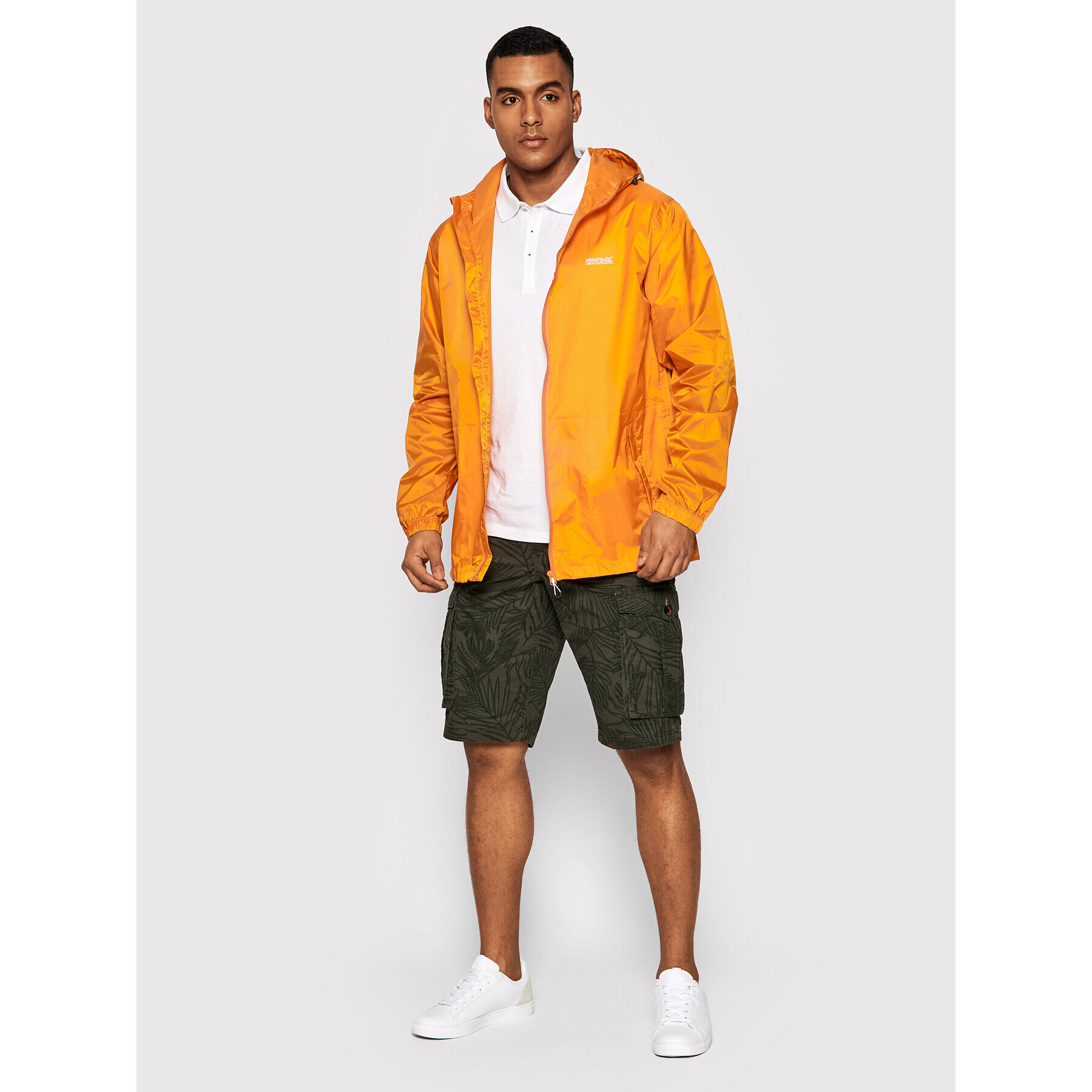 Regatta Яке за дъжд Pack It RMW281 Оранжев Regular Fit - Pepit.bg