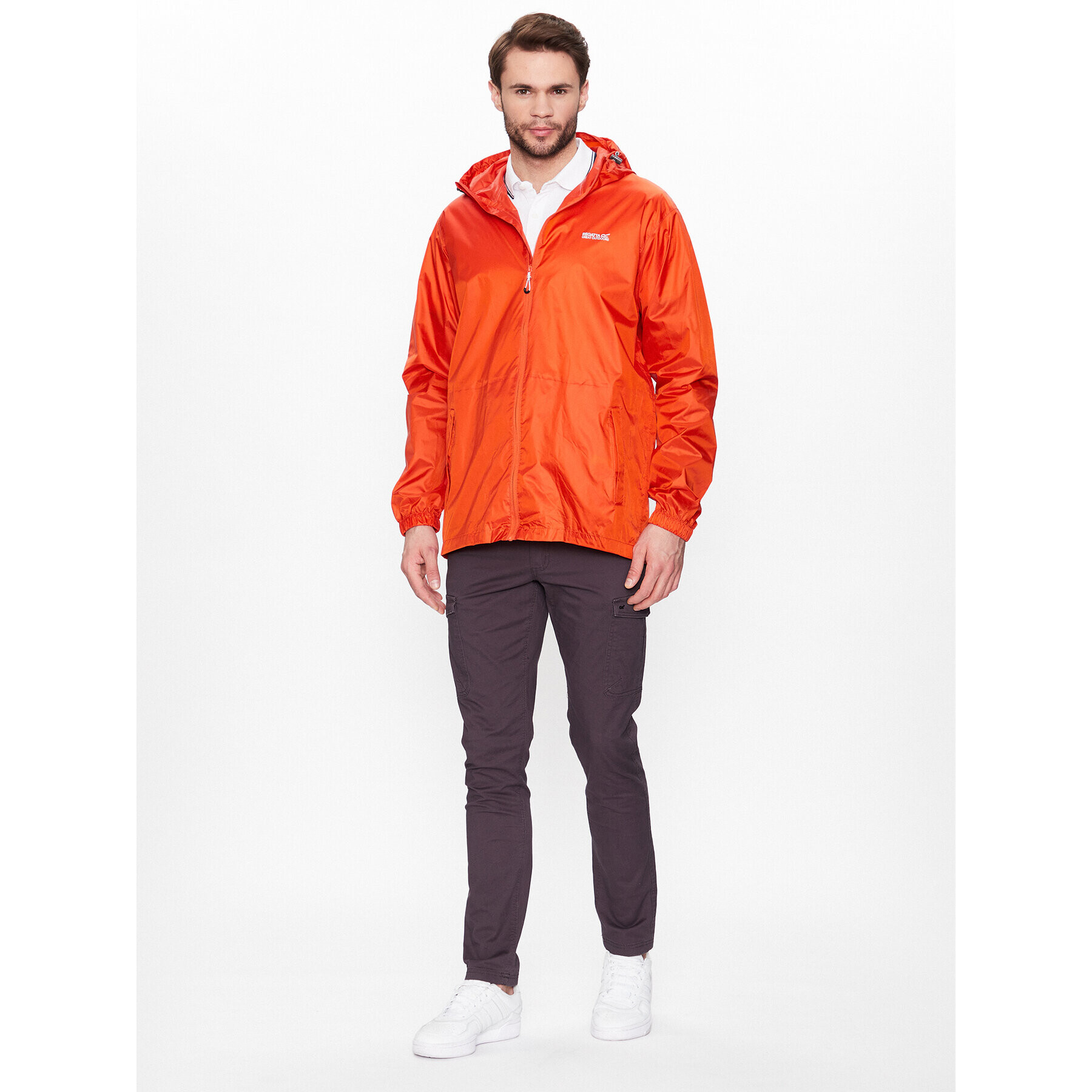 Regatta Яке за дъжд Pack It RMW281 Оранжев Regular Fit - Pepit.bg