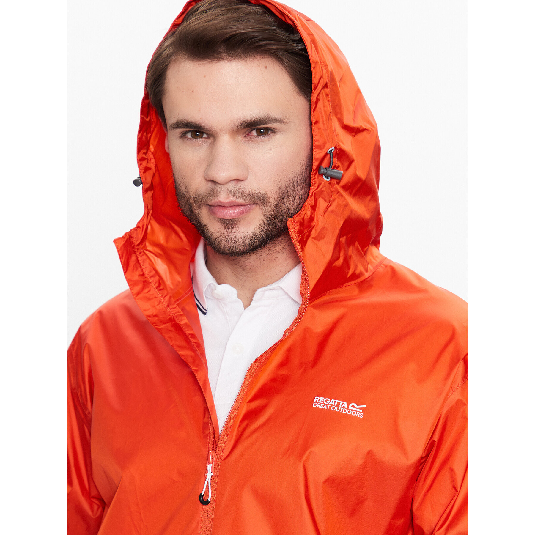 Regatta Яке за дъжд Pack It RMW281 Оранжев Regular Fit - Pepit.bg