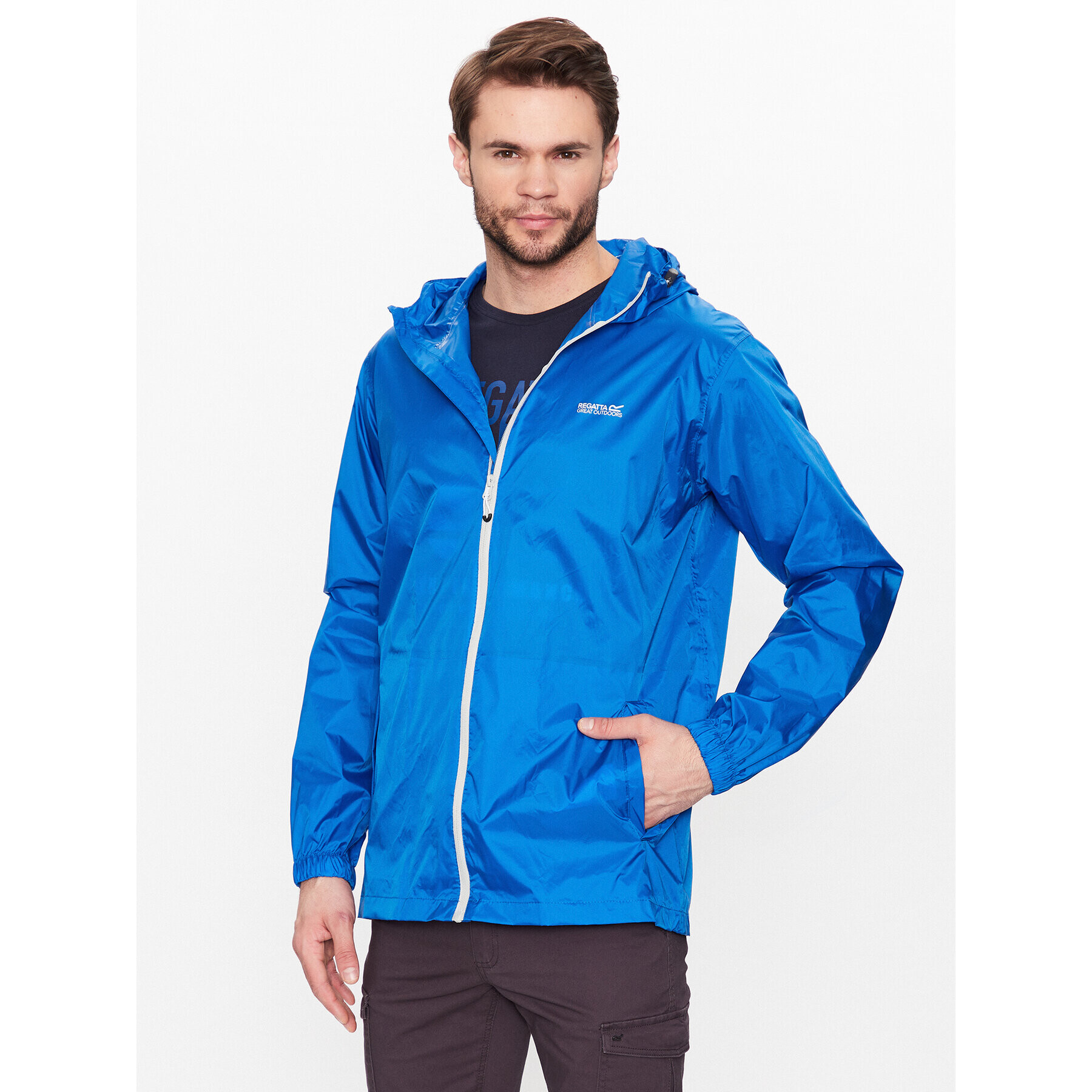 Regatta Яке за дъжд Pack It RMW281 Син Regular Fit - Pepit.bg