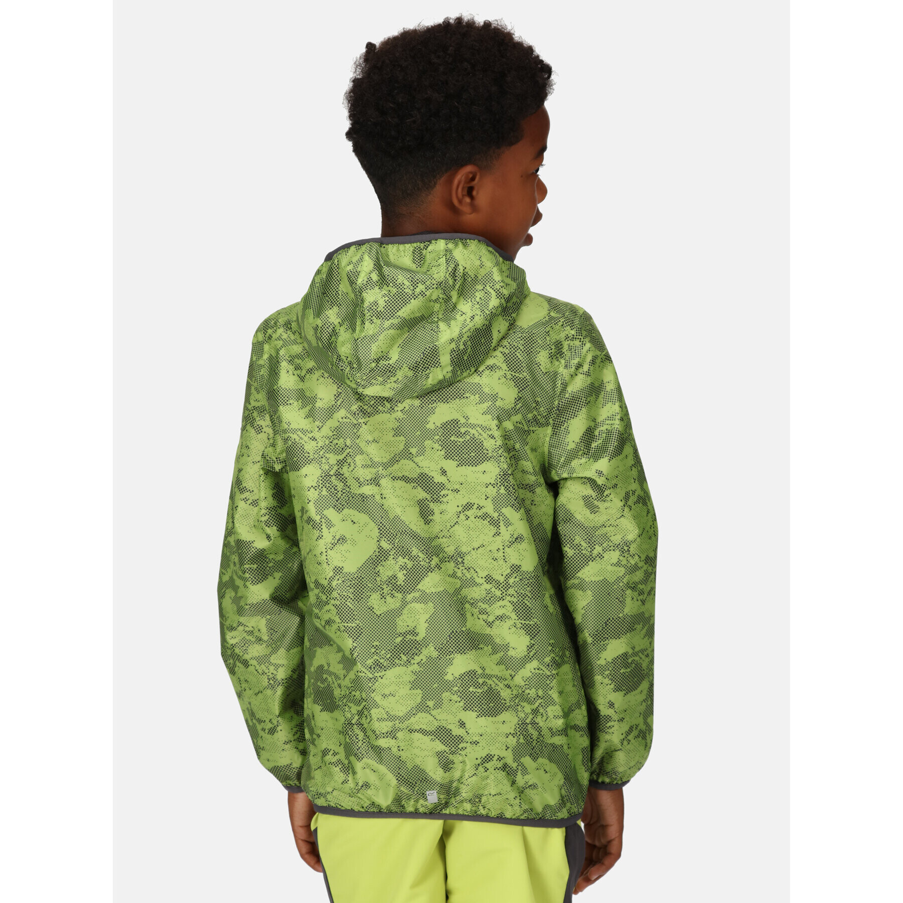 Regatta Яке за дъжд Printed Lever RKW176 Зелен Regular Fit - Pepit.bg