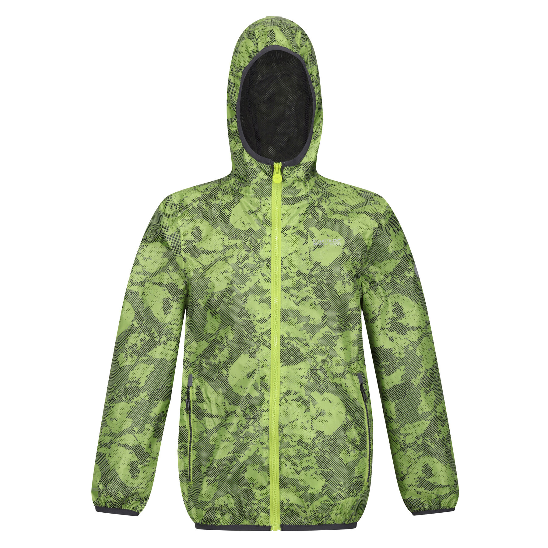 Regatta Яке за дъжд Printed Lever RKW176 Зелен Regular Fit - Pepit.bg