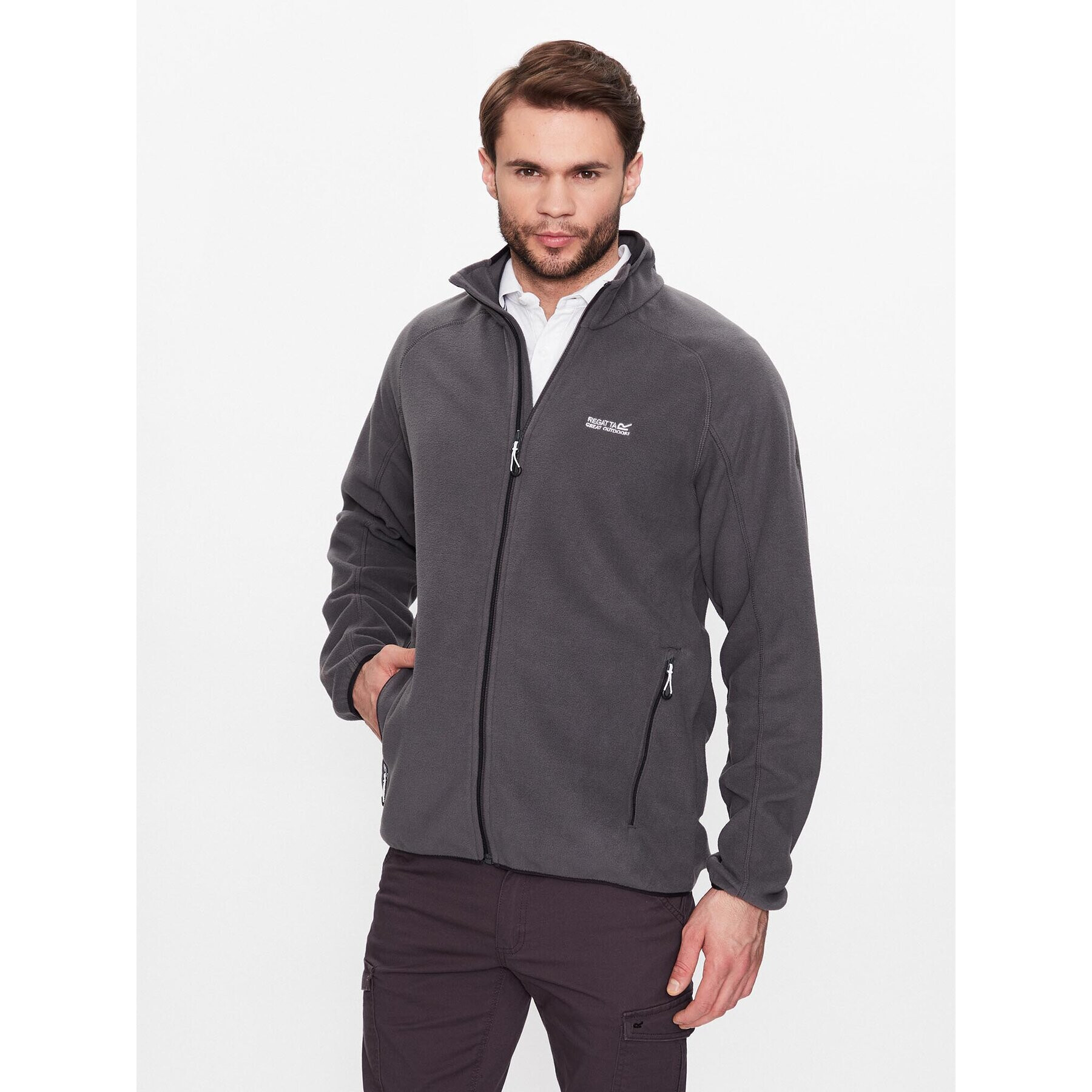 Regatta Полар Hadfield RMA502 Сив Regular Fit - Pepit.bg