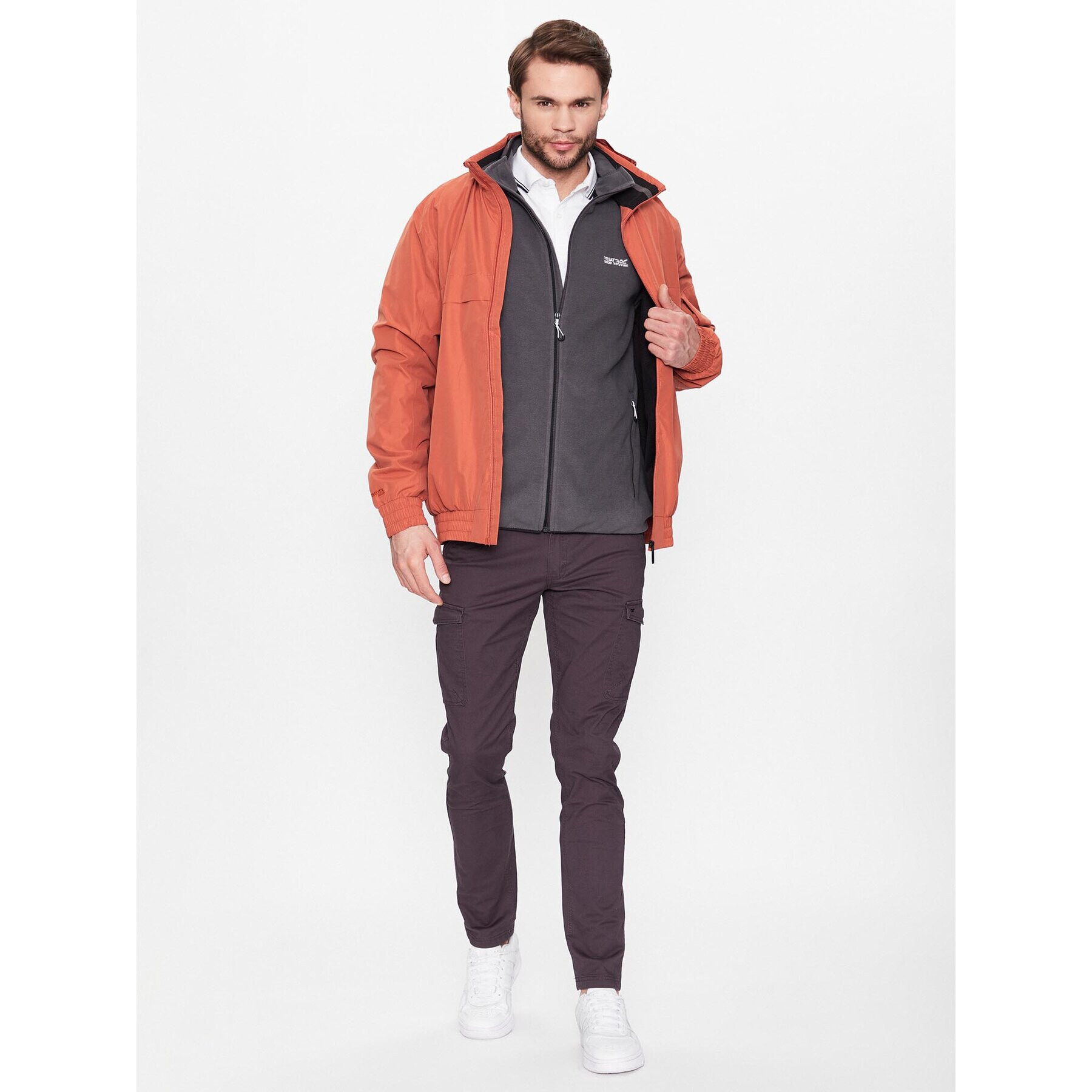 Regatta Полар Hadfield RMA502 Сив Regular Fit - Pepit.bg