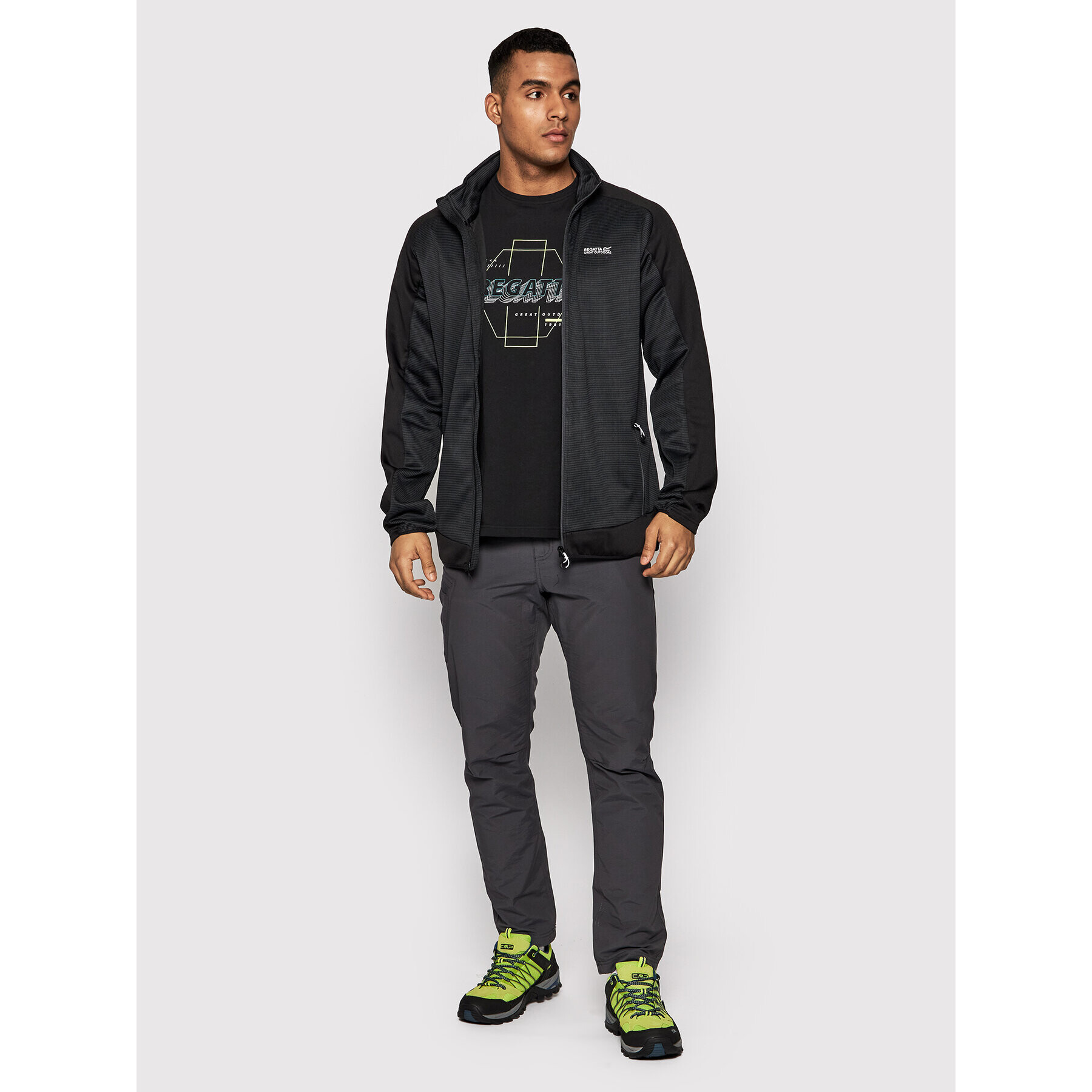 Regatta Полар Highton II RMA500 Черен Regular Fit - Pepit.bg