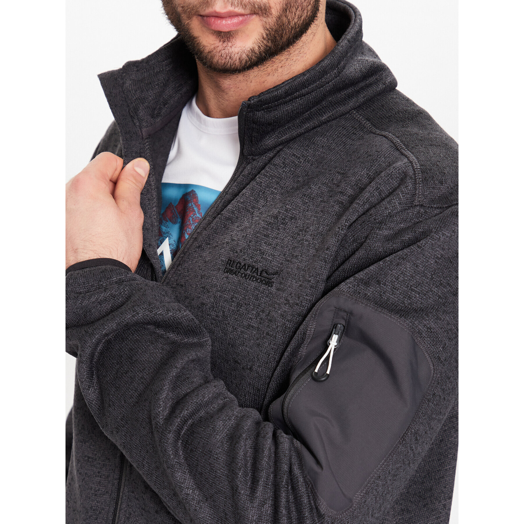 Regatta Полар Newhill RMA554 Сив Regular Fit - Pepit.bg