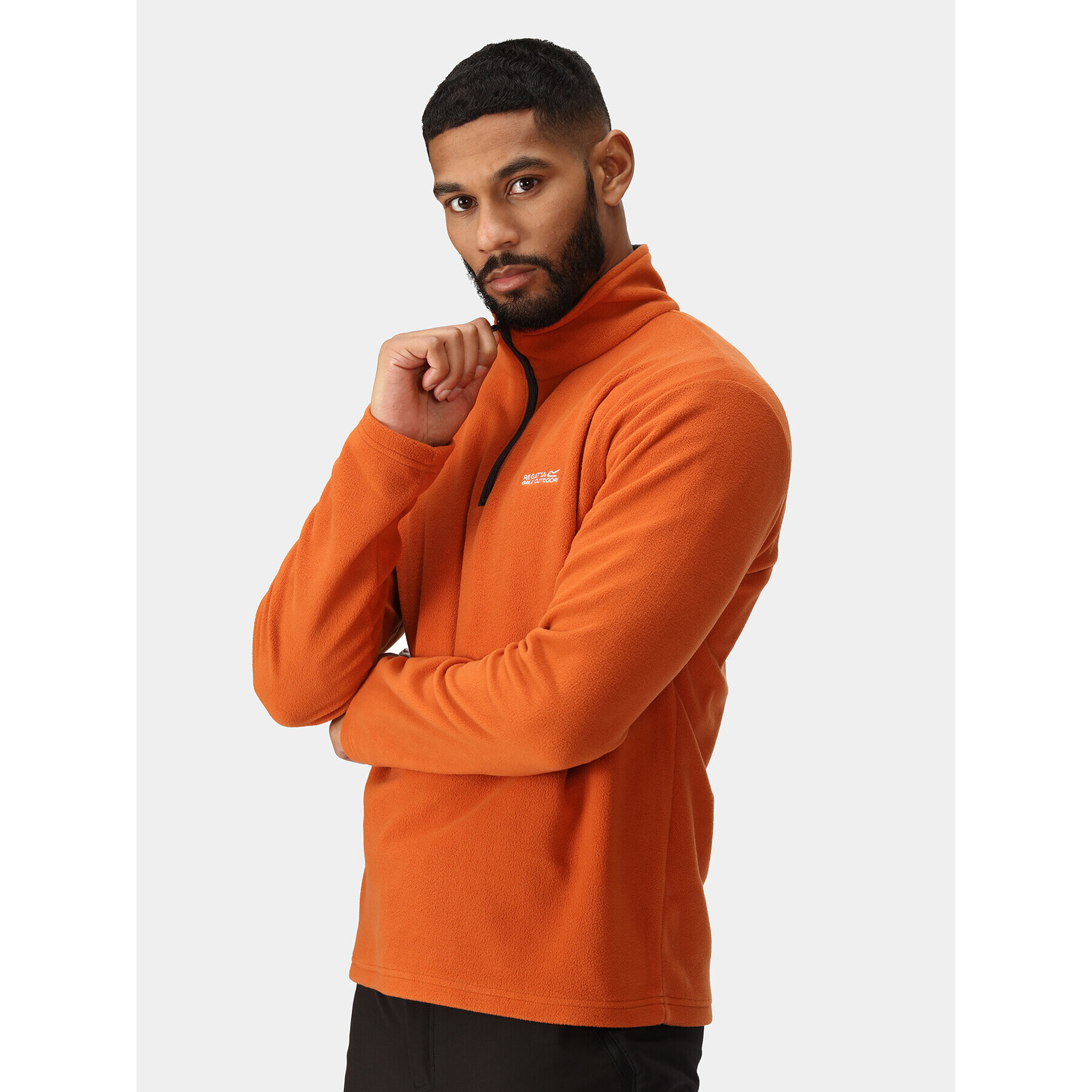 Regatta Полар Thompson Fleece RMA021 Кафяв Regular Fit - Pepit.bg