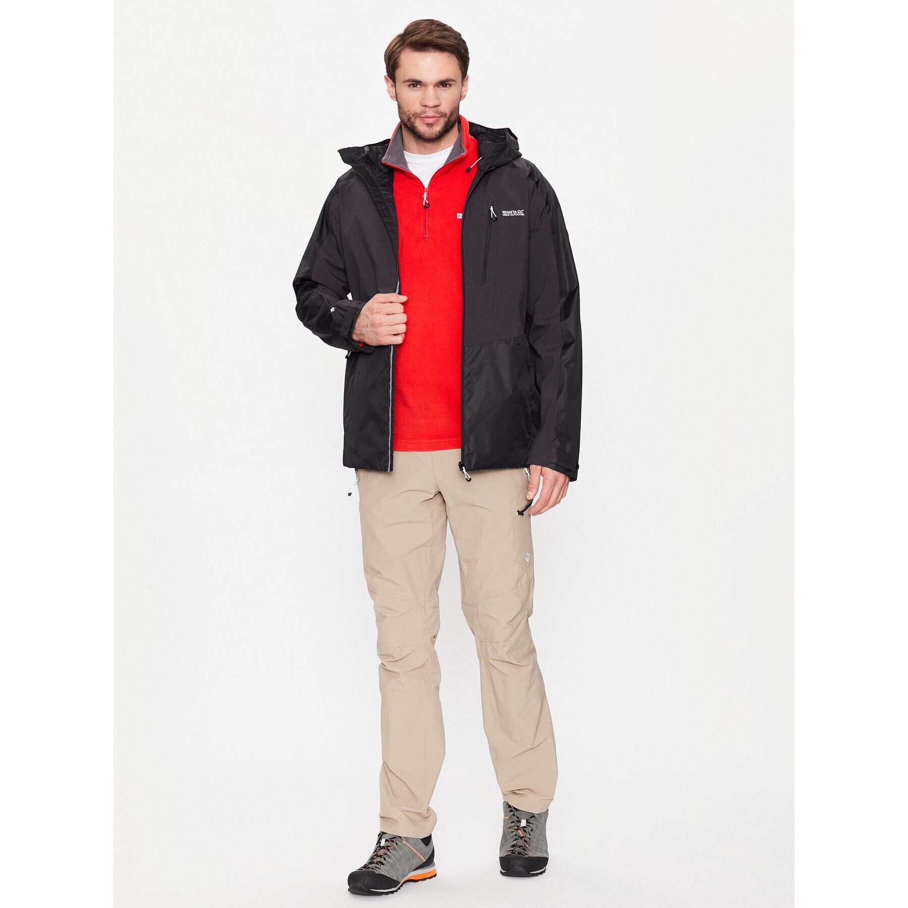 Regatta Полар Thompson RMA021 Червен Regular Fit - Pepit.bg