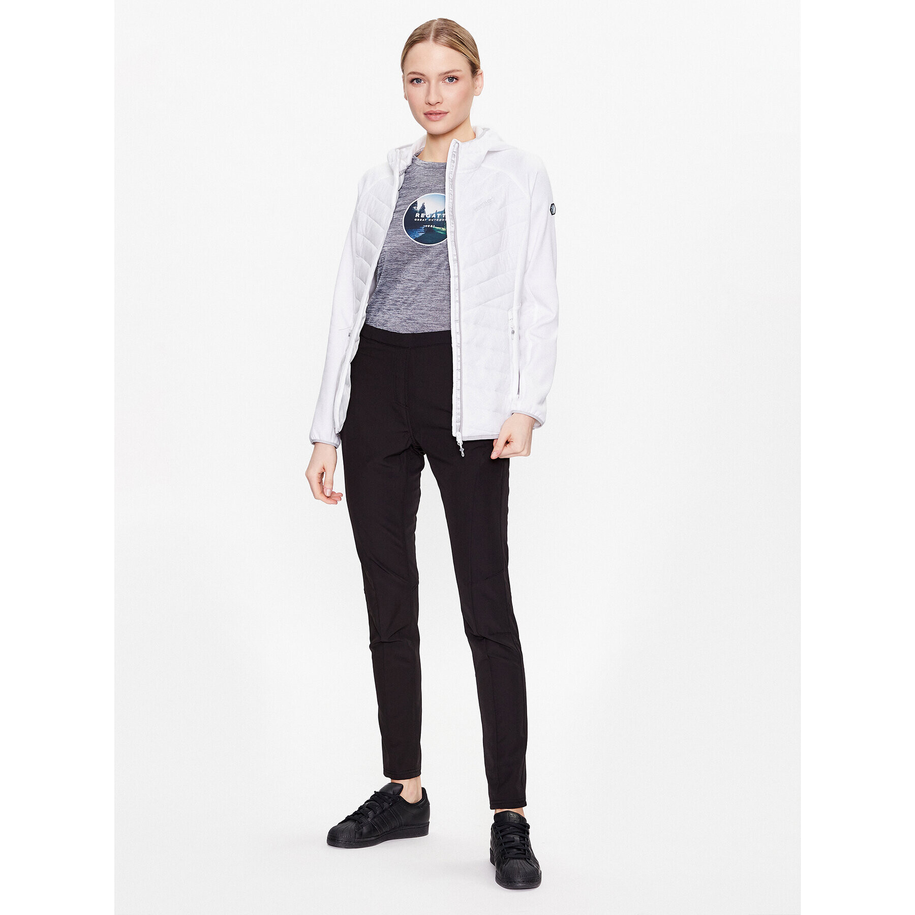 Regatta Преходно яке Andreson VII RWN237 Бял Regular Fit - Pepit.bg