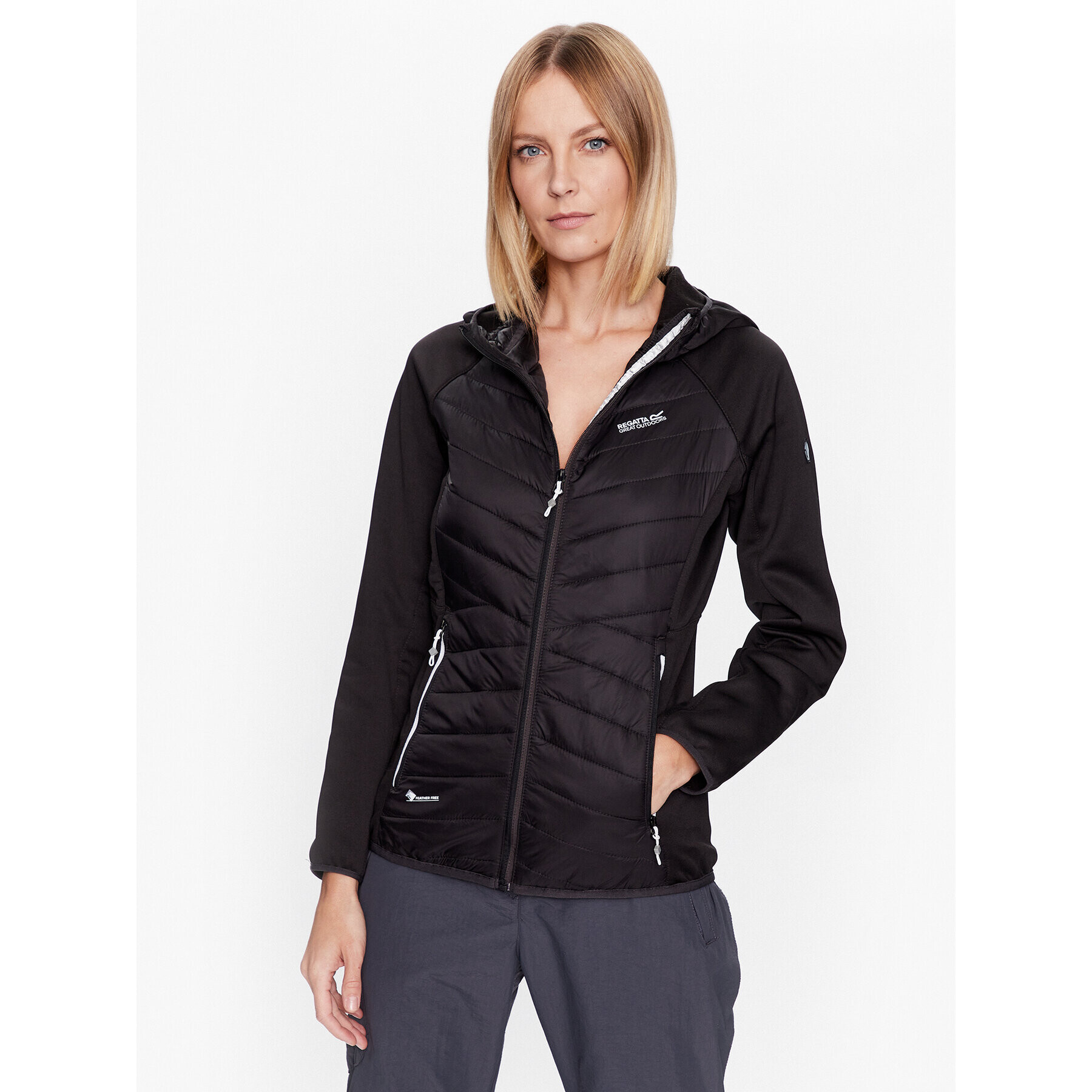 Regatta Преходно яке Andreson VII RWN237 Черен Regular Fit - Pepit.bg