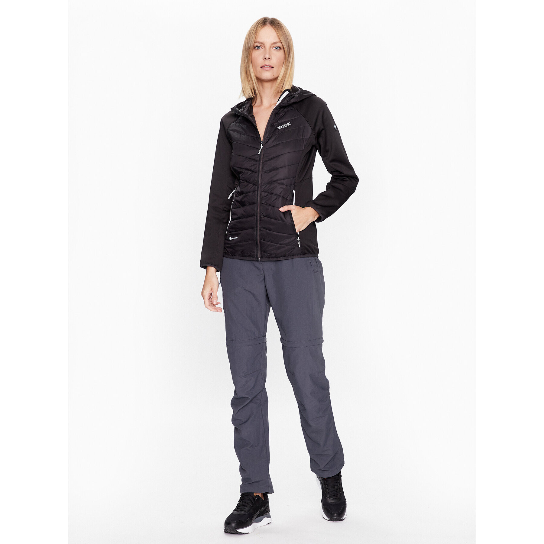 Regatta Преходно яке Andreson VII RWN237 Черен Regular Fit - Pepit.bg