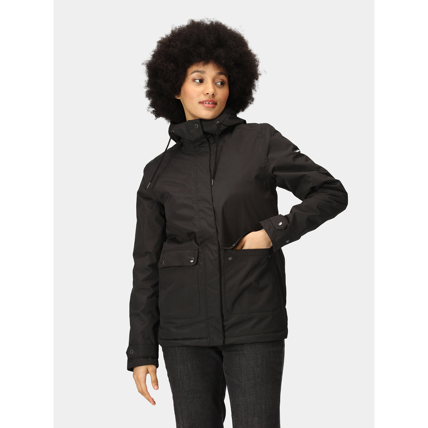 Regatta Преходно яке Broadia RWP378 Черен Regular Fit - Pepit.bg