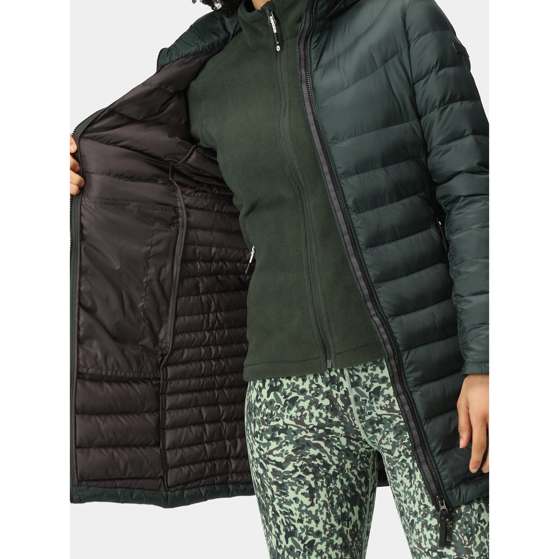 Regatta Пухено яке Andel III RWN230 Зелен Regular Fit - Pepit.bg