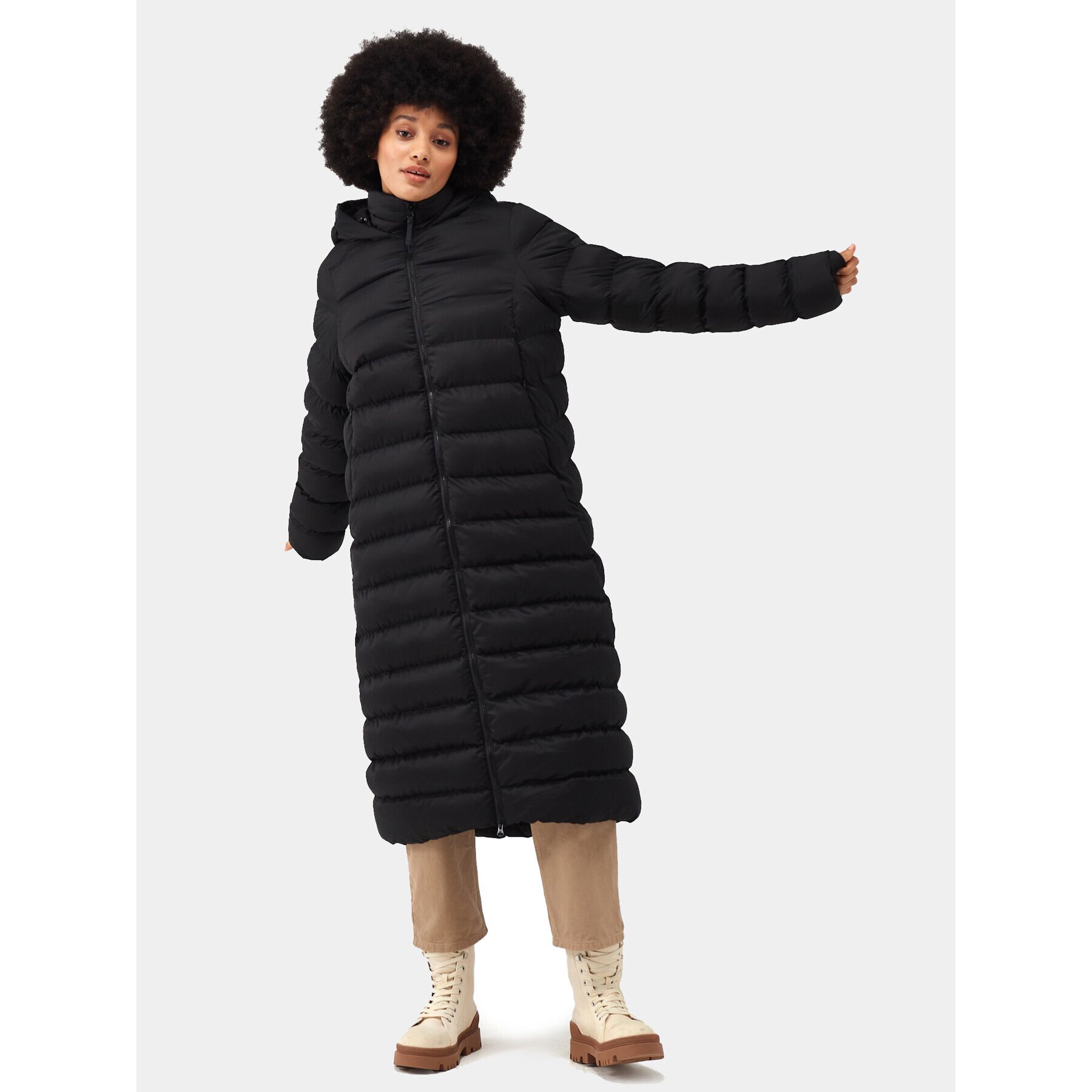 Regatta Пухено яке Elender RWN268 Черен Regular Fit - Pepit.bg