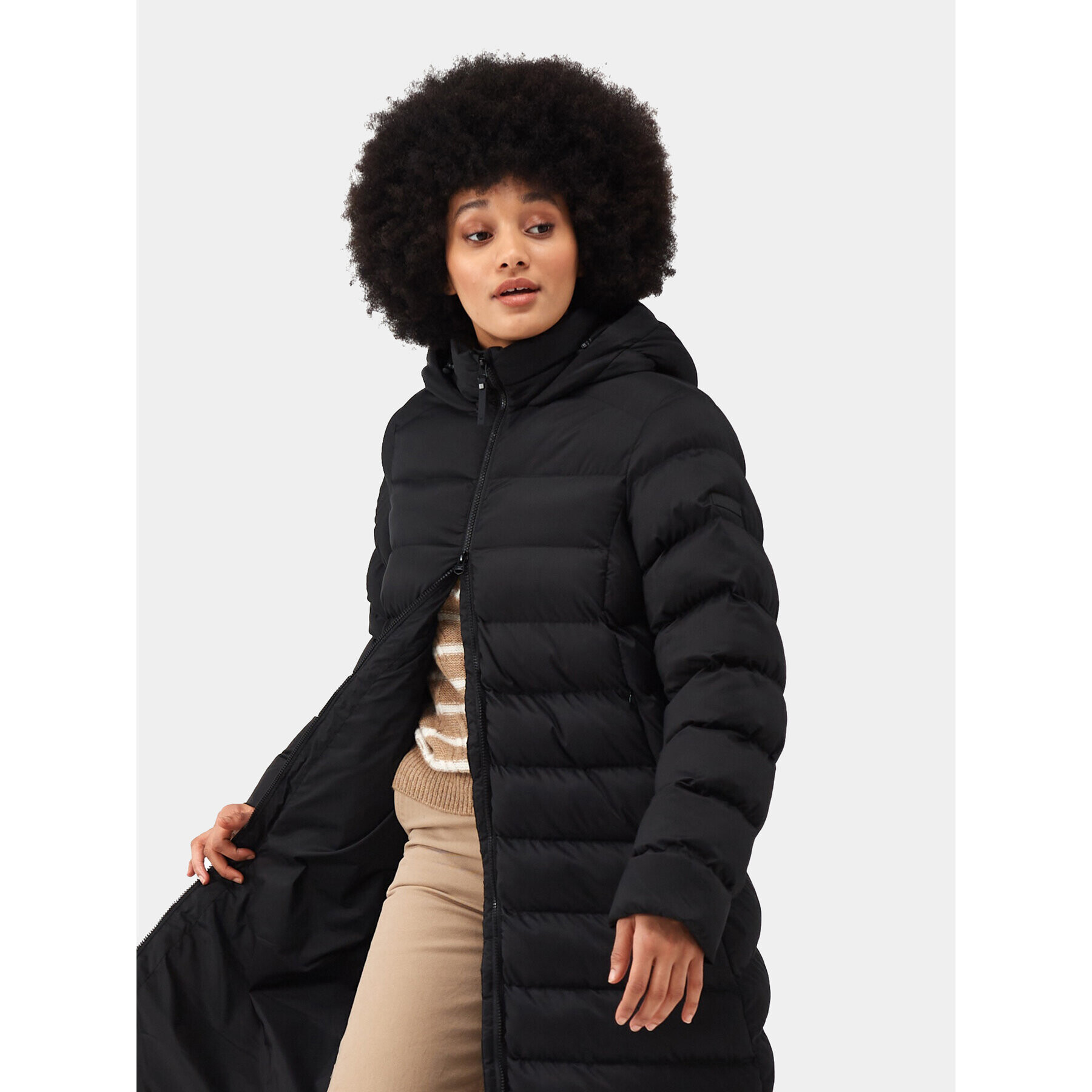 Regatta Пухено яке Elender RWN268 Черен Regular Fit - Pepit.bg