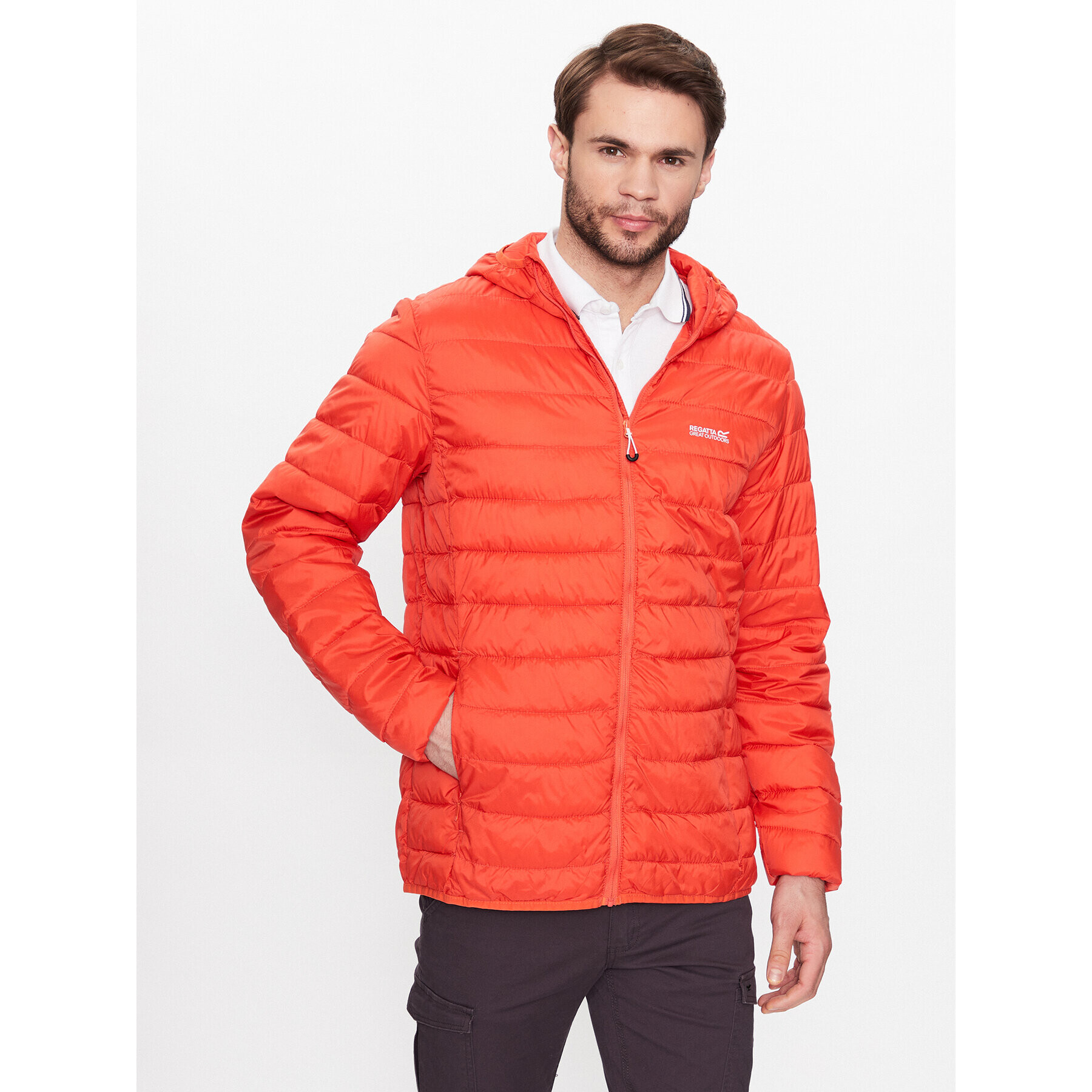 Regatta Пухено яке Hillpack RMN206 Оранжев Regular Fit - Pepit.bg