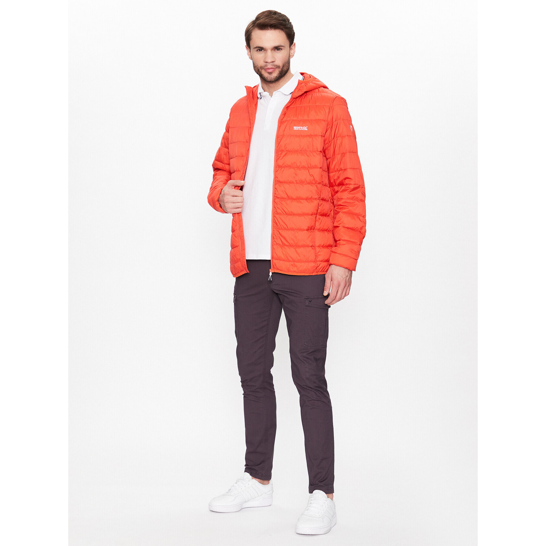 Regatta Пухено яке Hillpack RMN206 Оранжев Regular Fit - Pepit.bg