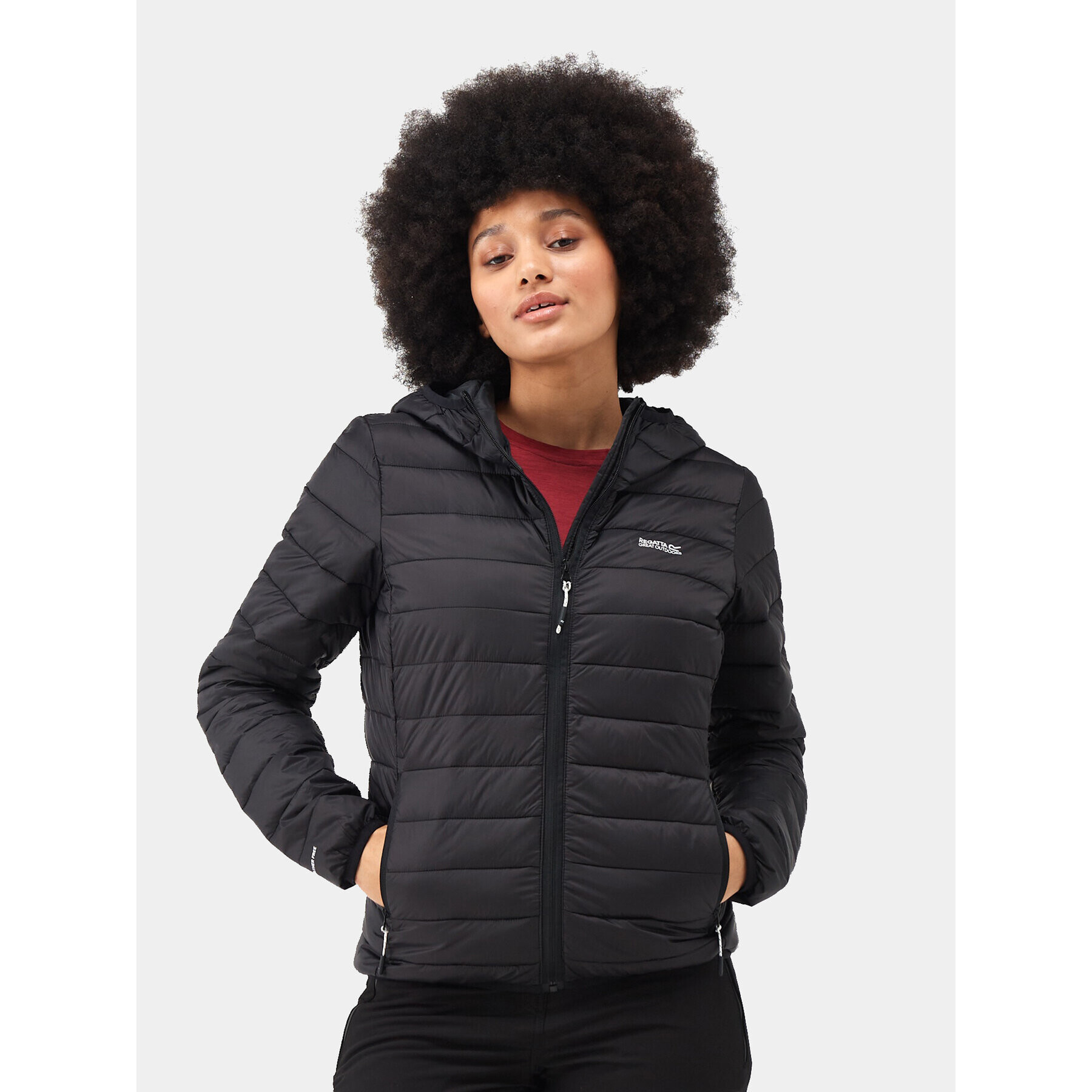Regatta Пухено яке Marizion RWN273 Черен Regular Fit - Pepit.bg