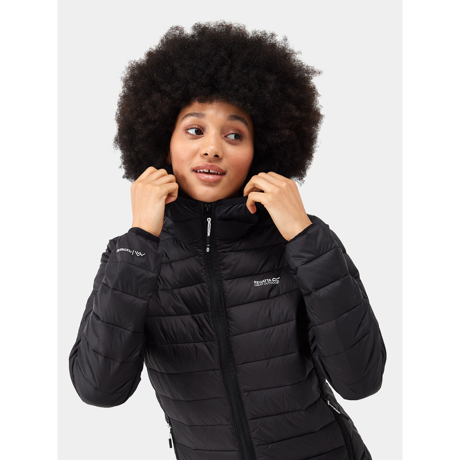 Regatta Пухено яке Marizion RWN273 Черен Regular Fit - Pepit.bg
