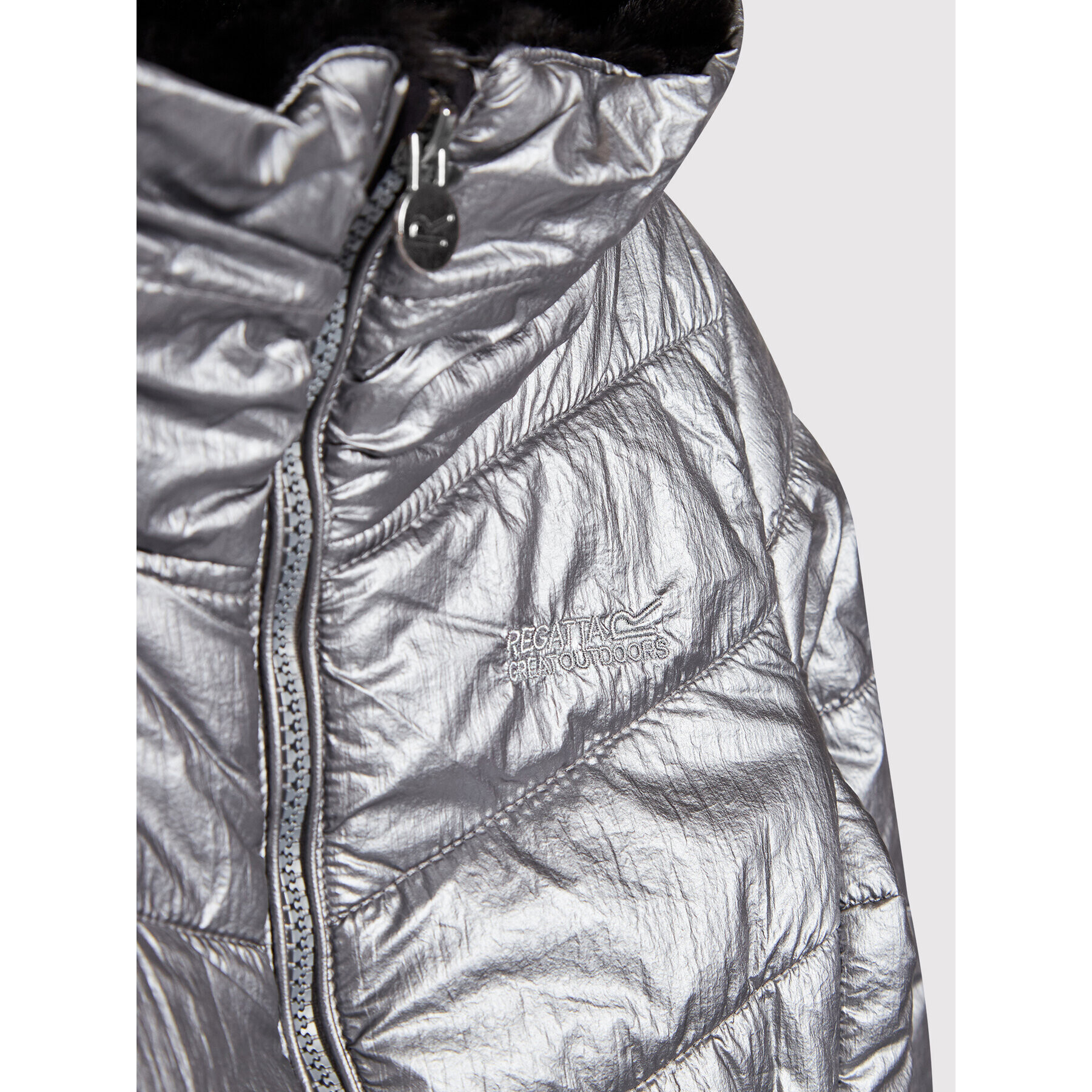 Regatta Пухено яке Vedetta RKN107 Сребрист Regular Fit - Pepit.bg