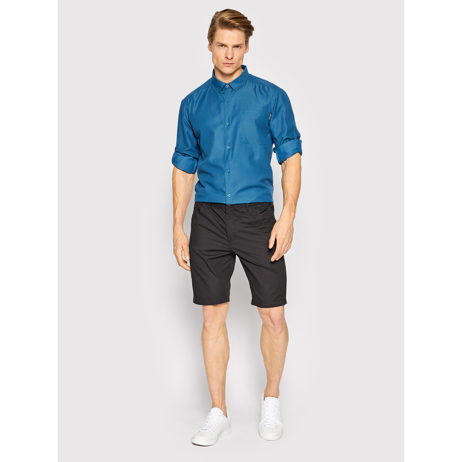 Regatta Риза Mindano IV RMS16 Тъмносин Regular Fit - Pepit.bg