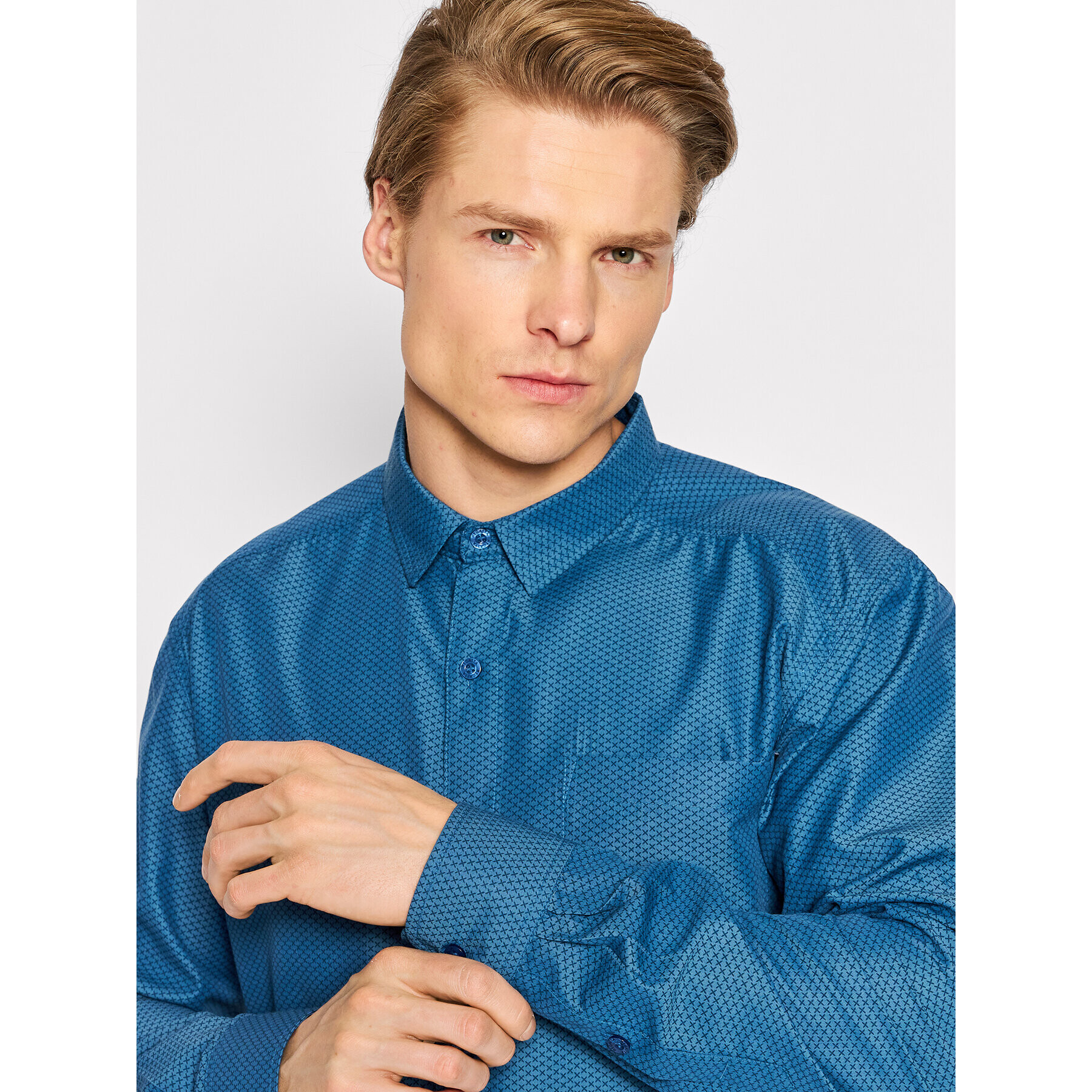 Regatta Риза Mindano IV RMS16 Тъмносин Regular Fit - Pepit.bg