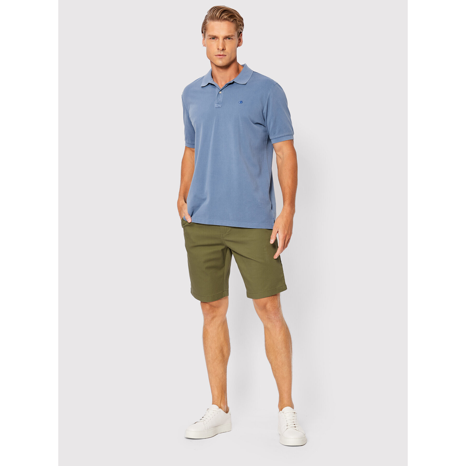 Regatta Шорти от плат Albie RMJ251 Зелен Regular Fit - Pepit.bg