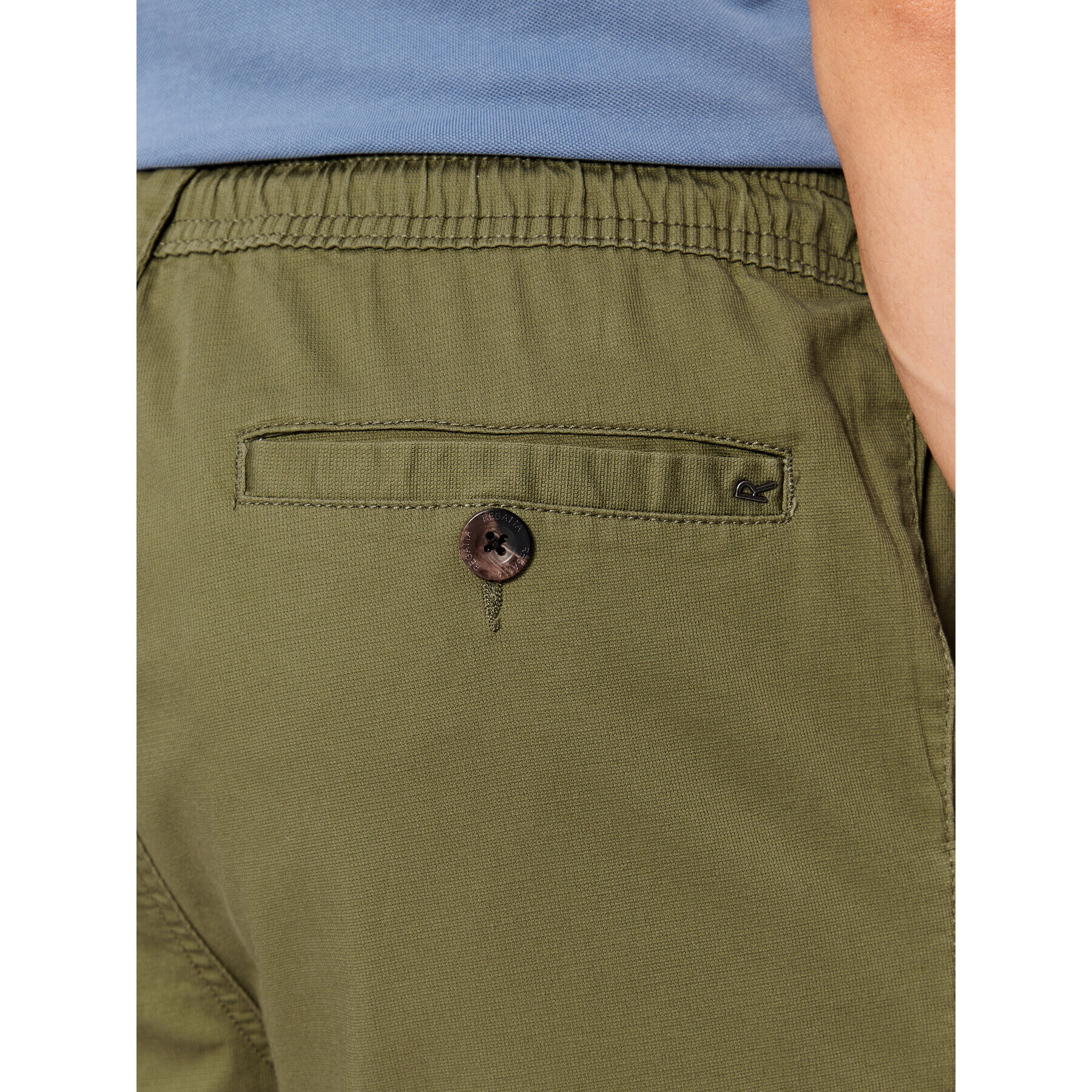 Regatta Шорти от плат Albie RMJ251 Зелен Regular Fit - Pepit.bg