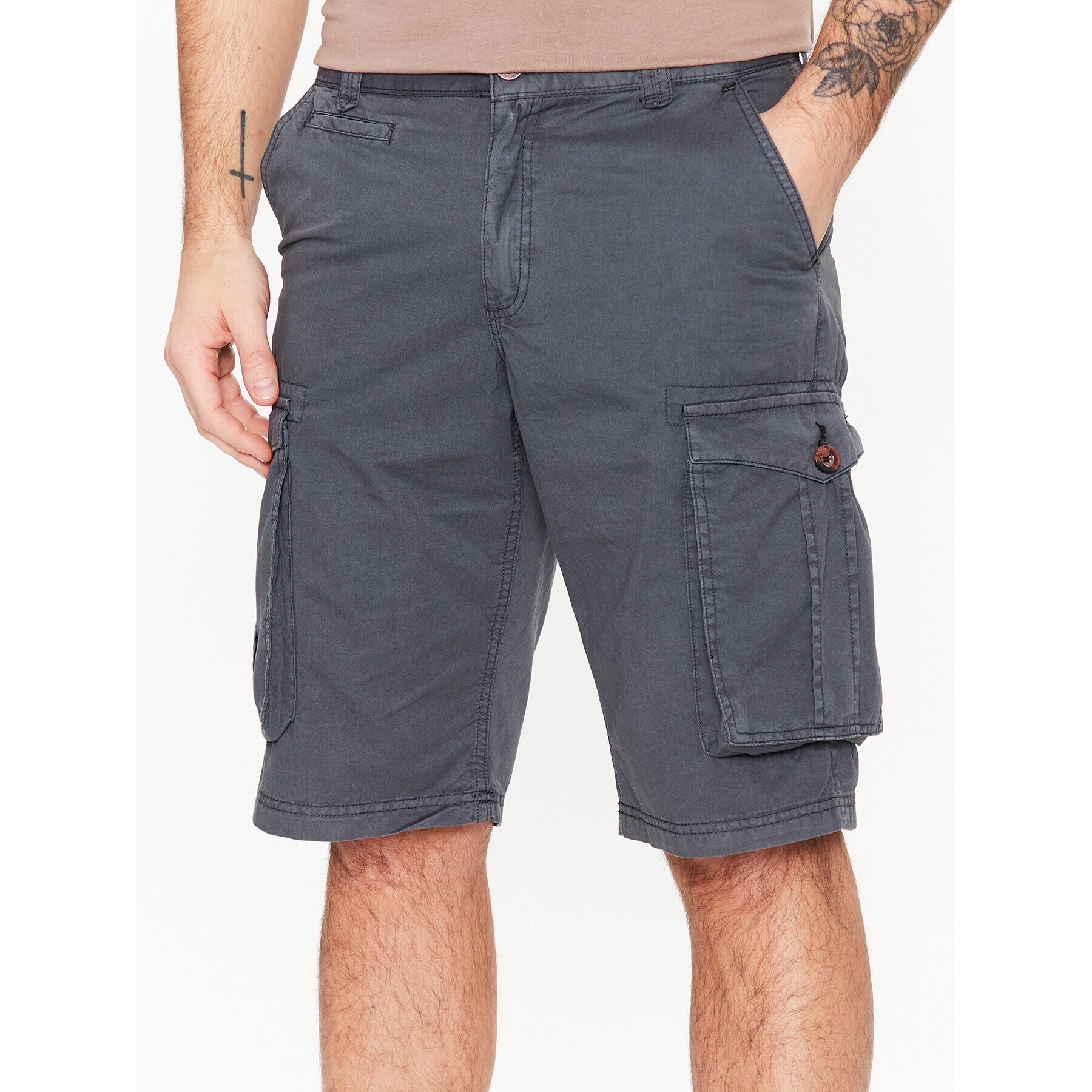 Regatta Шорти от плат Shorebay RMJ221 Сив Regular Fit - Pepit.bg