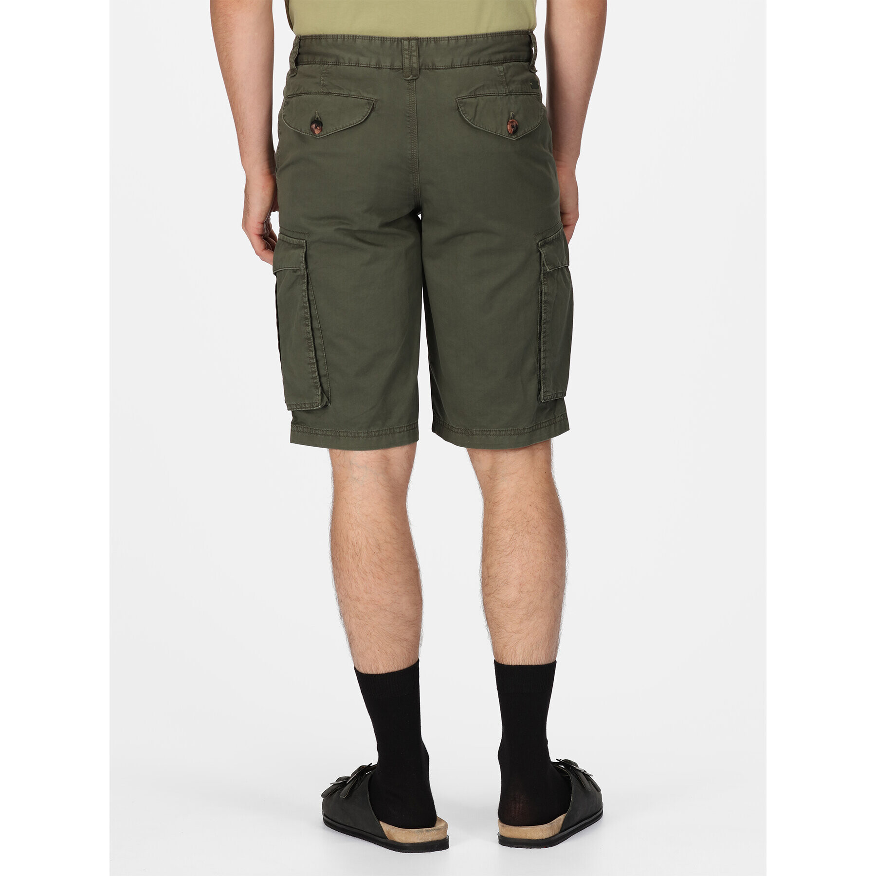 Regatta Шорти от плат Shorebay Short RMJ221 Каки Regular Fit - Pepit.bg