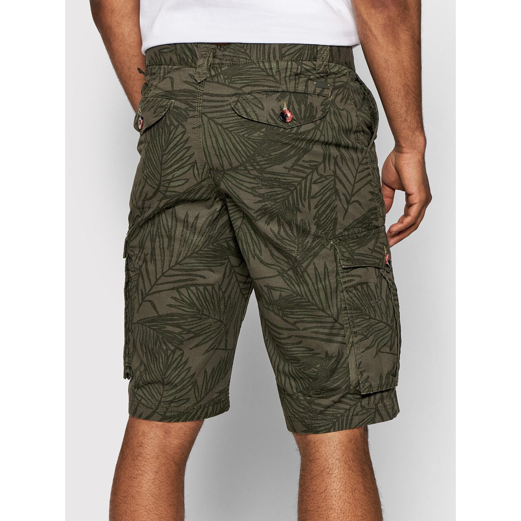 Regatta Шорти от плат Shorebay Short RMJ221 Зелен Regular Fit - Pepit.bg