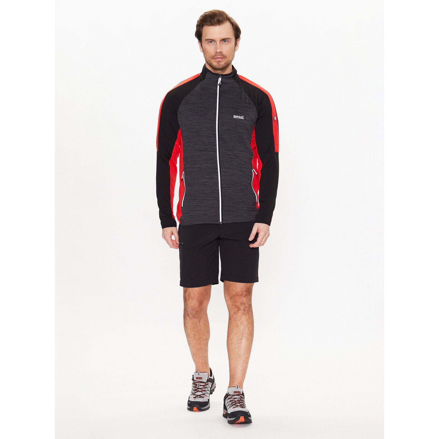 Regatta Суитшърт Hepley RMA539 Сив Regular Fit - Pepit.bg