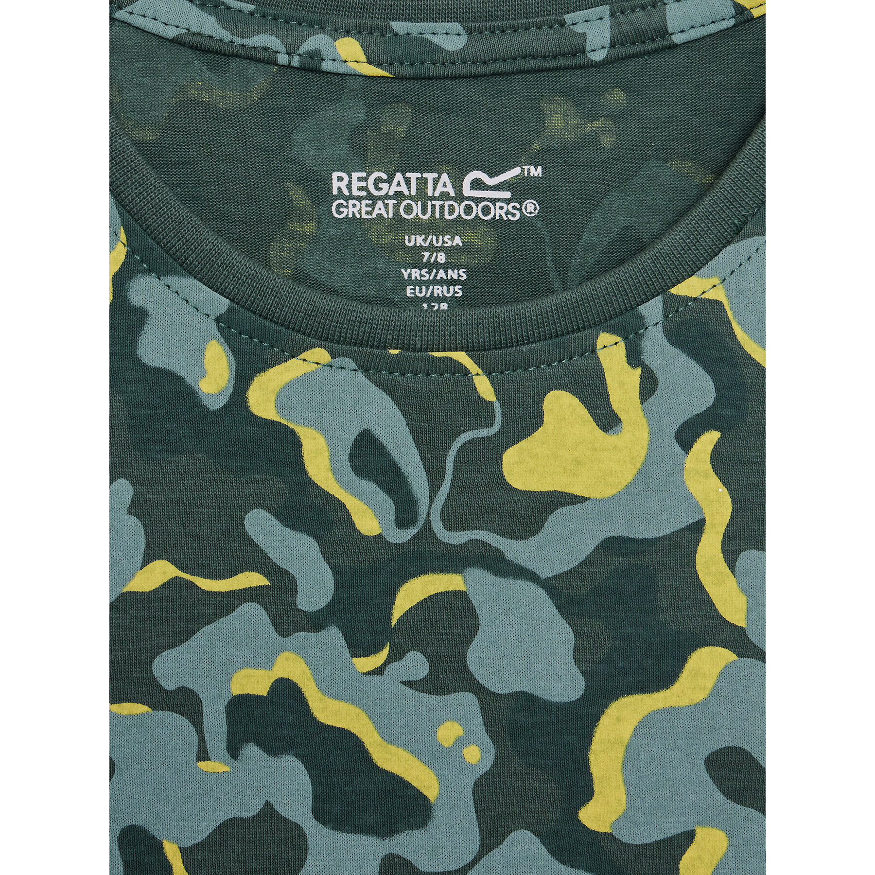 Regatta Тишърт Bosley VI RKT149 Зелен Regular Fit - Pepit.bg